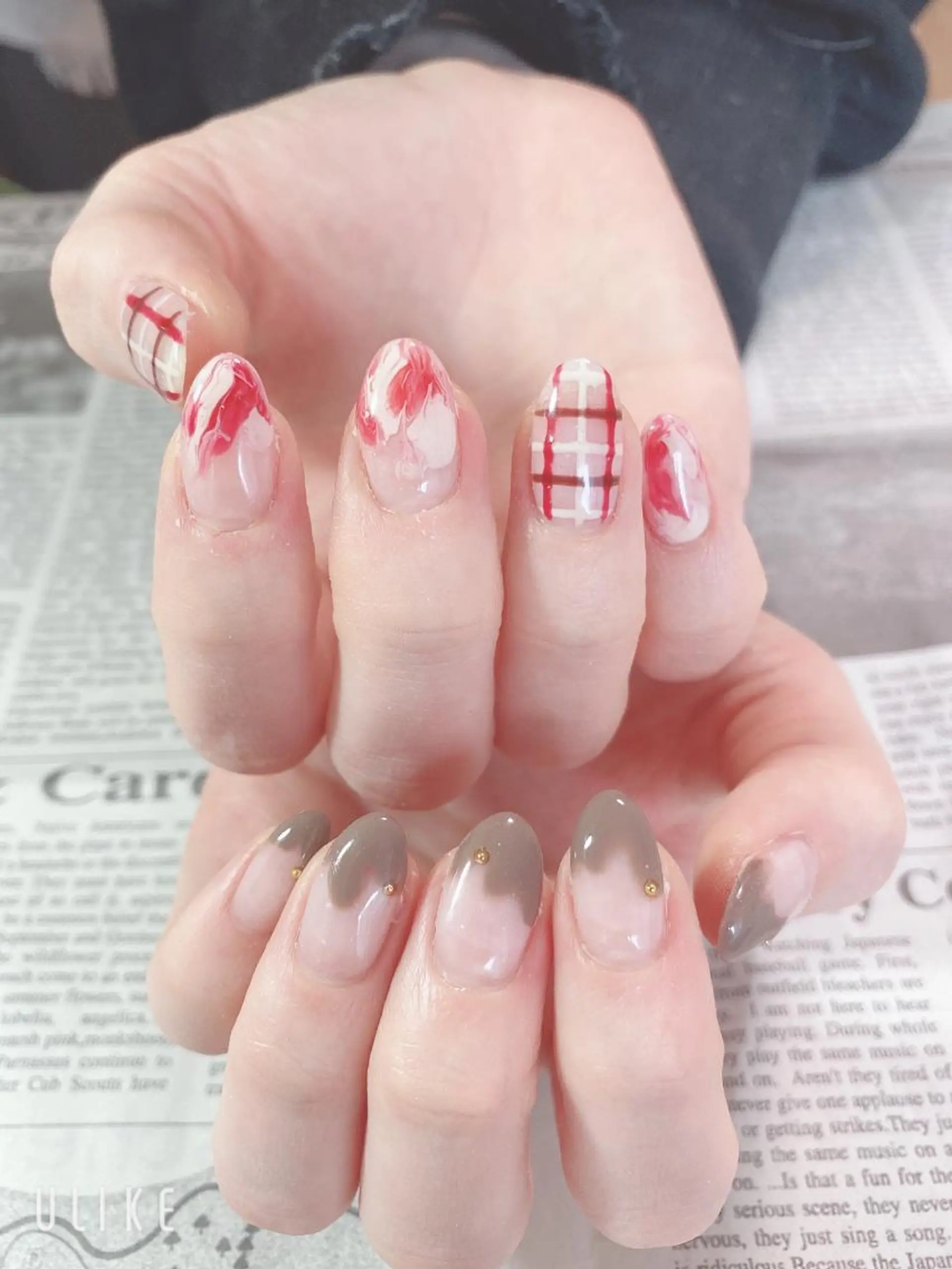 ネイル ハンドネイル ハンドケア 森山 舞のネイルデザイン