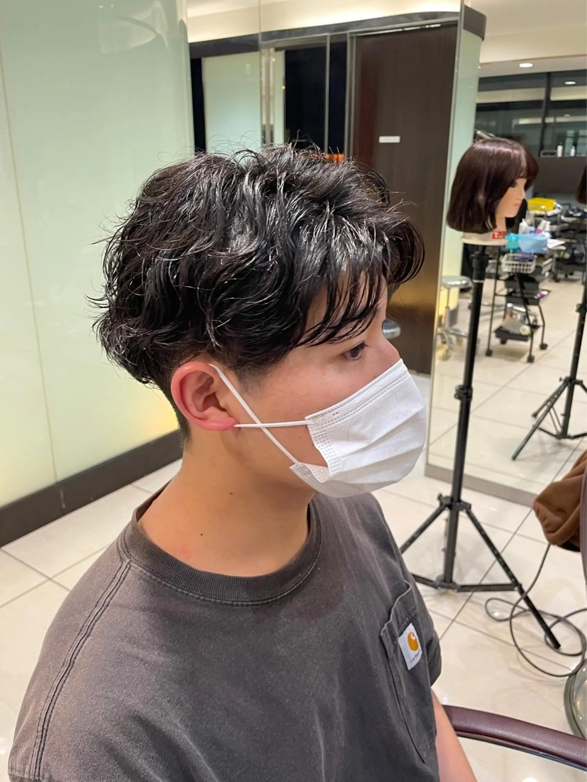 ショート 縮毛矯正/レイヤー /ひかるのヘアスタイル