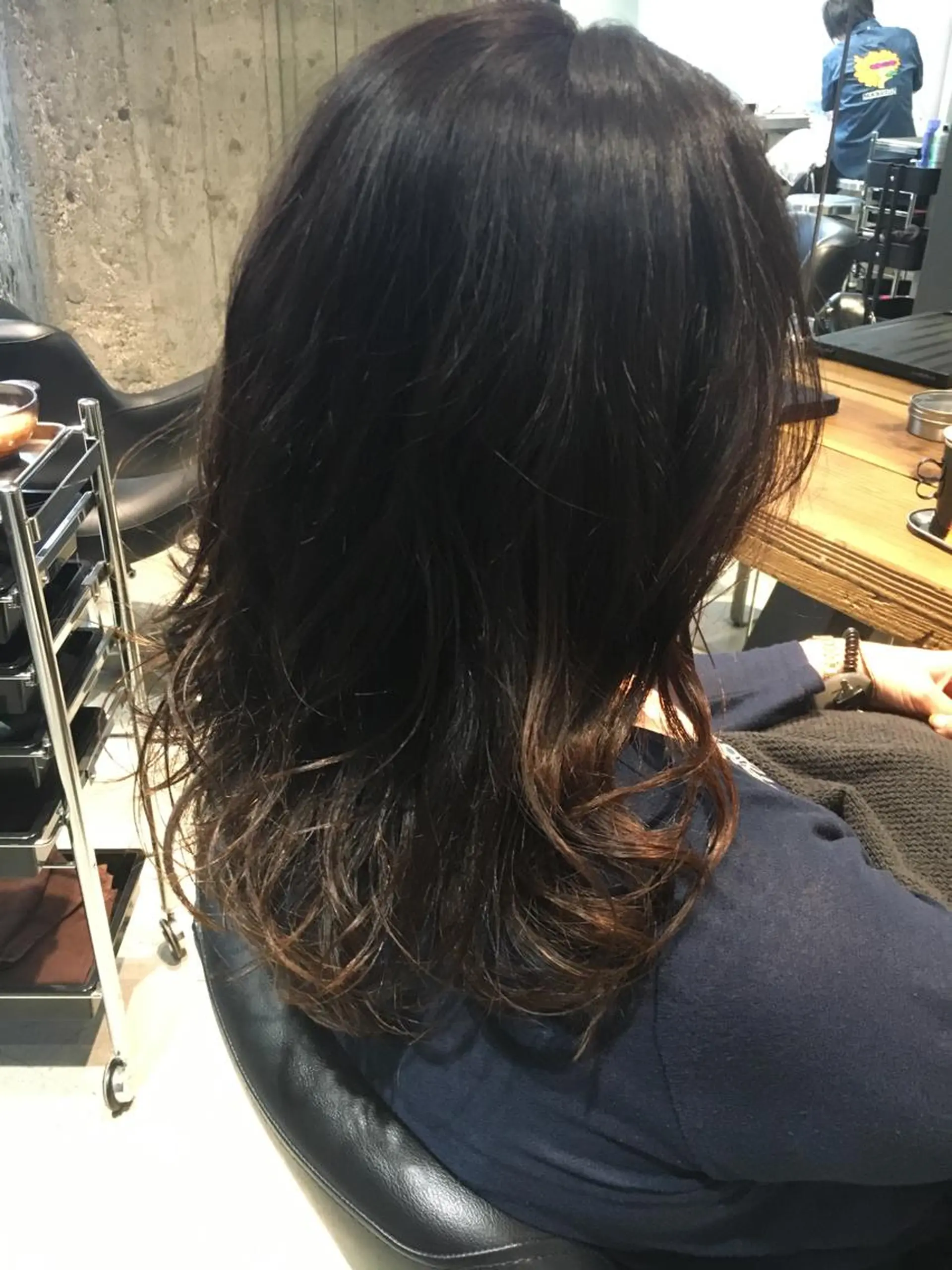 セミロング カラー カット パーマ トリートメント 髪質改善ULTOWA ✨松井　美幸のヘアスタイル