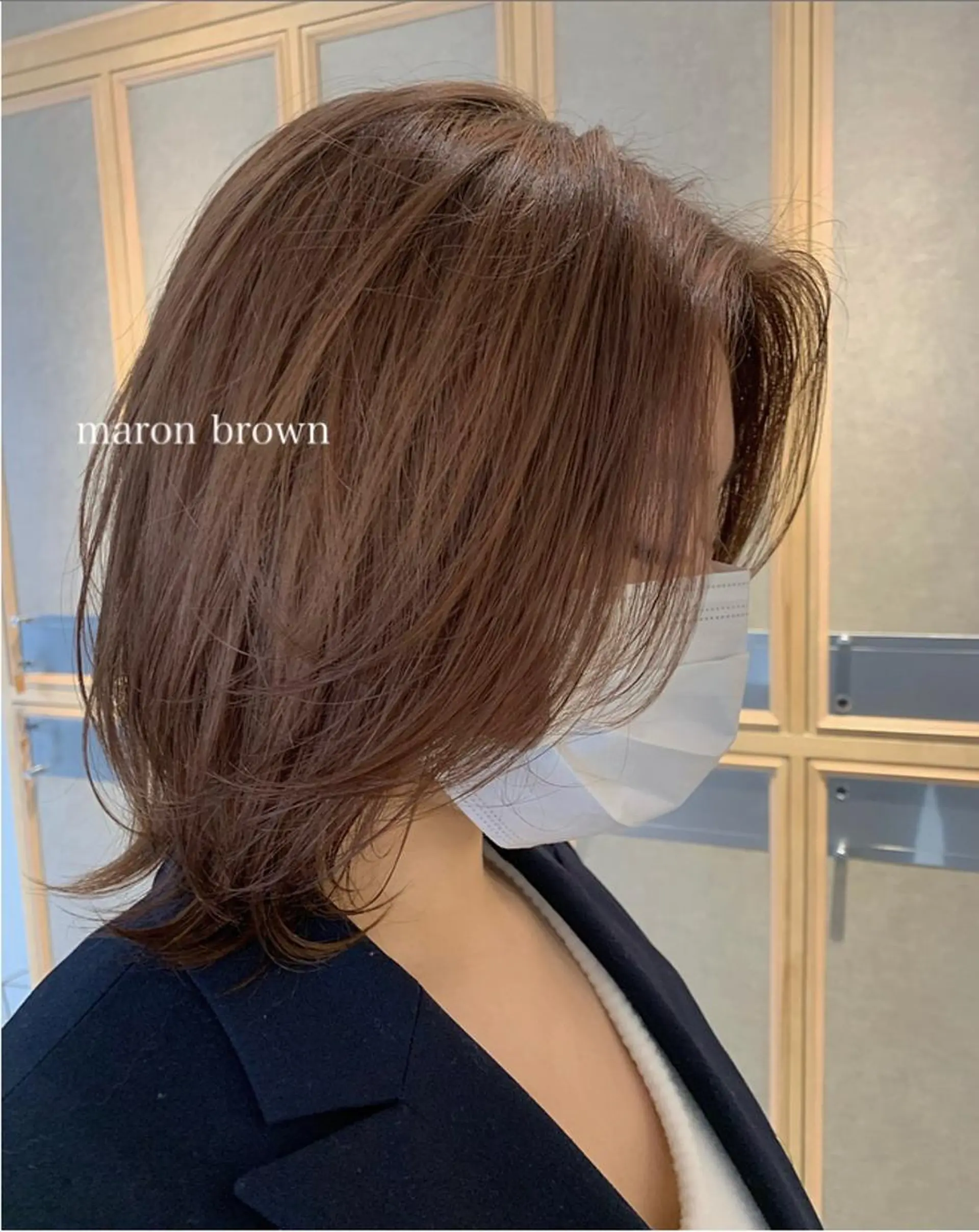 カラー ラベンダー/レイヤー スタイル🤎mamiのヘアスタイル