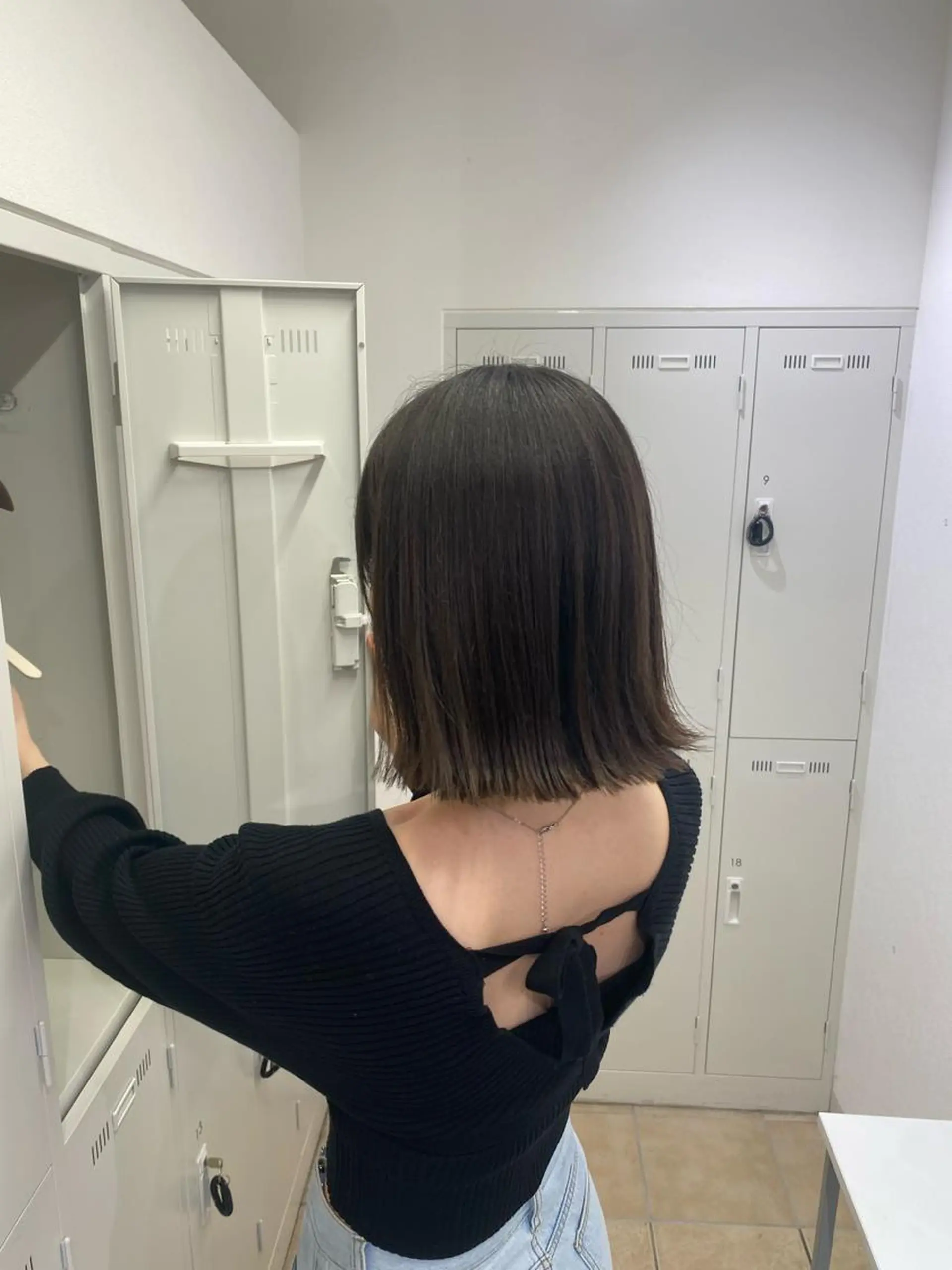 ミディアム ヘアアレンジ 切りっぱなしボブ ボブ 外ハネヘア MEY HAIR CURLYS所属・パーマ /ボブパーマ Rico💜のヘアスタイル