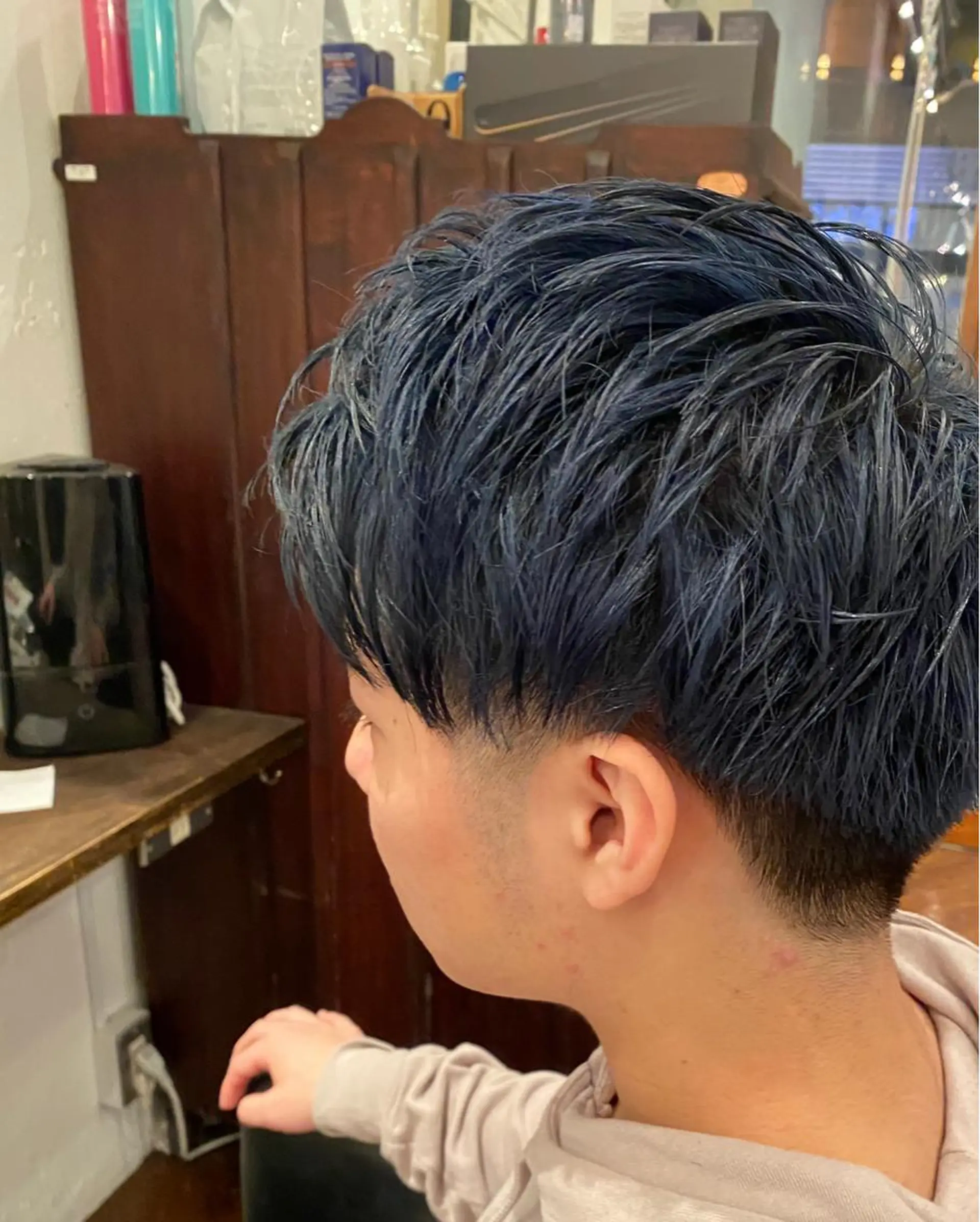 カラー メンズ メンズブリーチ ブリーチ ヘアカラー 🌈🌸あおき みちる🌟💗のヘアスタイル