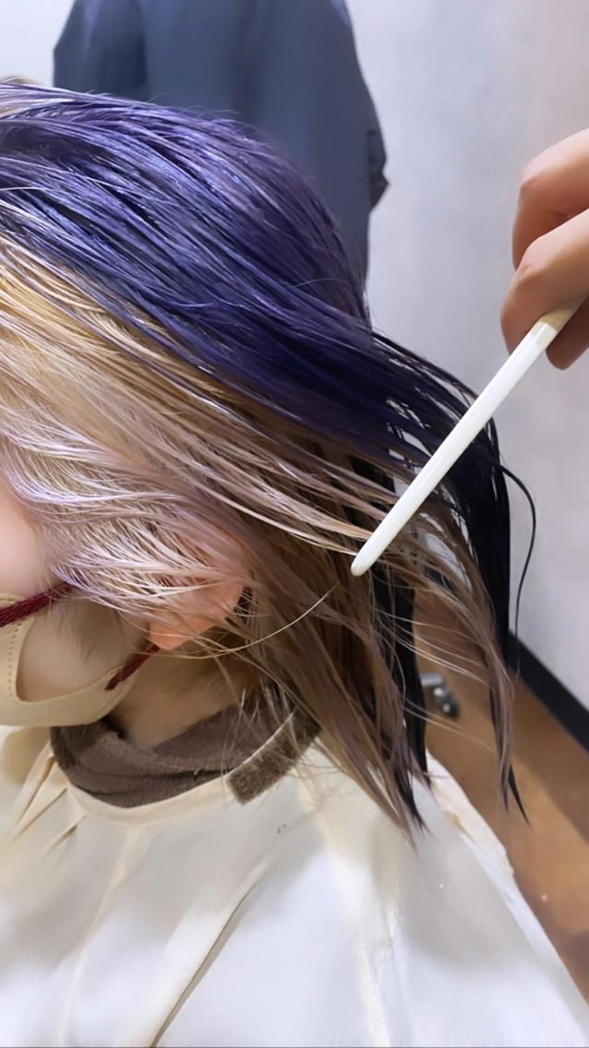 ミディアム ヘアカラー 🦋透明感カラー🦋 CHIHARUのヘアスタイル