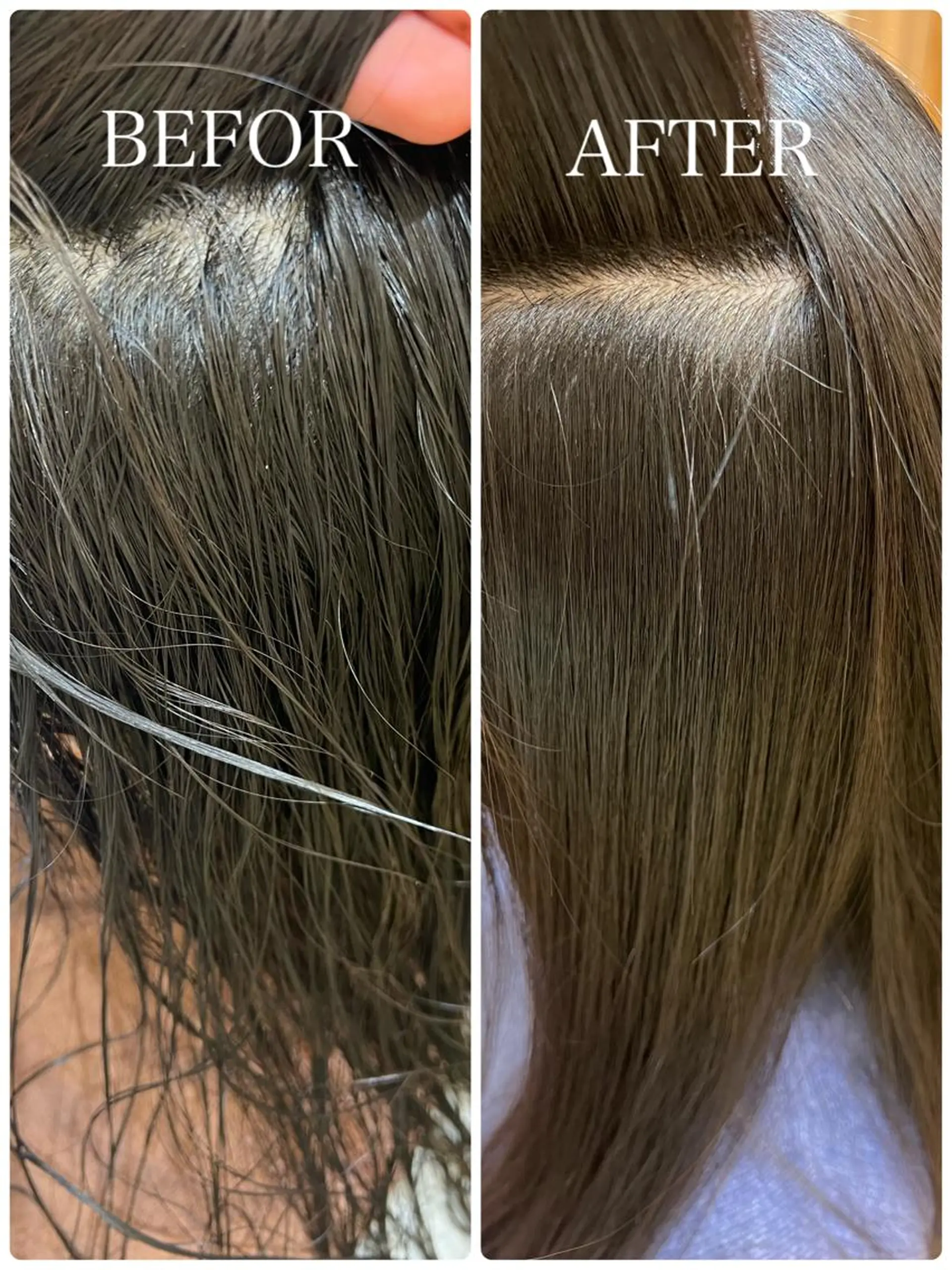 ロング 村中 逸紀のヘアスタイル