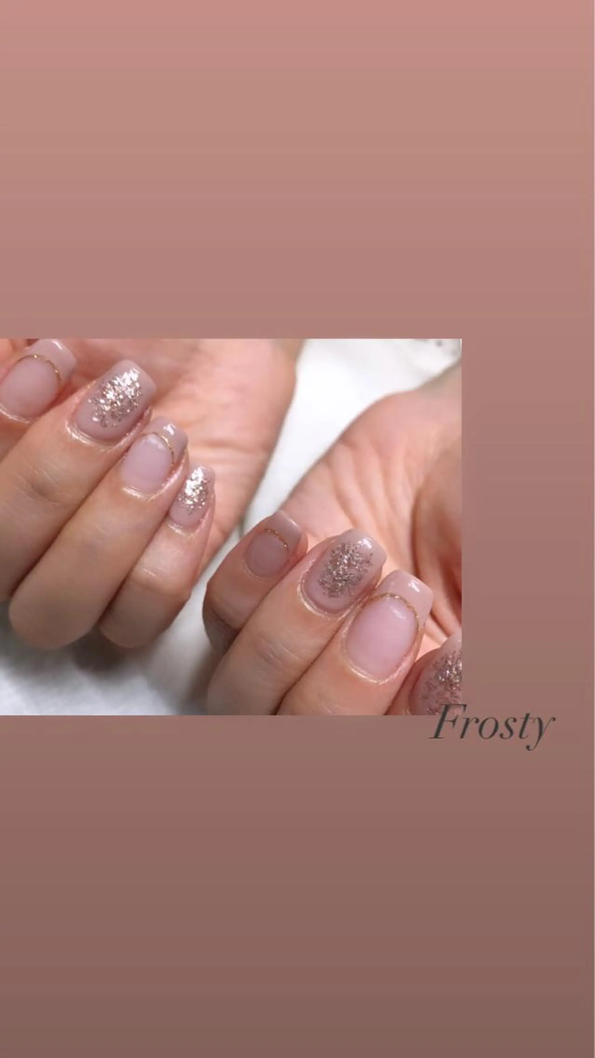 ネイル オーロラネイル Mys. 松本結衣のネイルデザイン