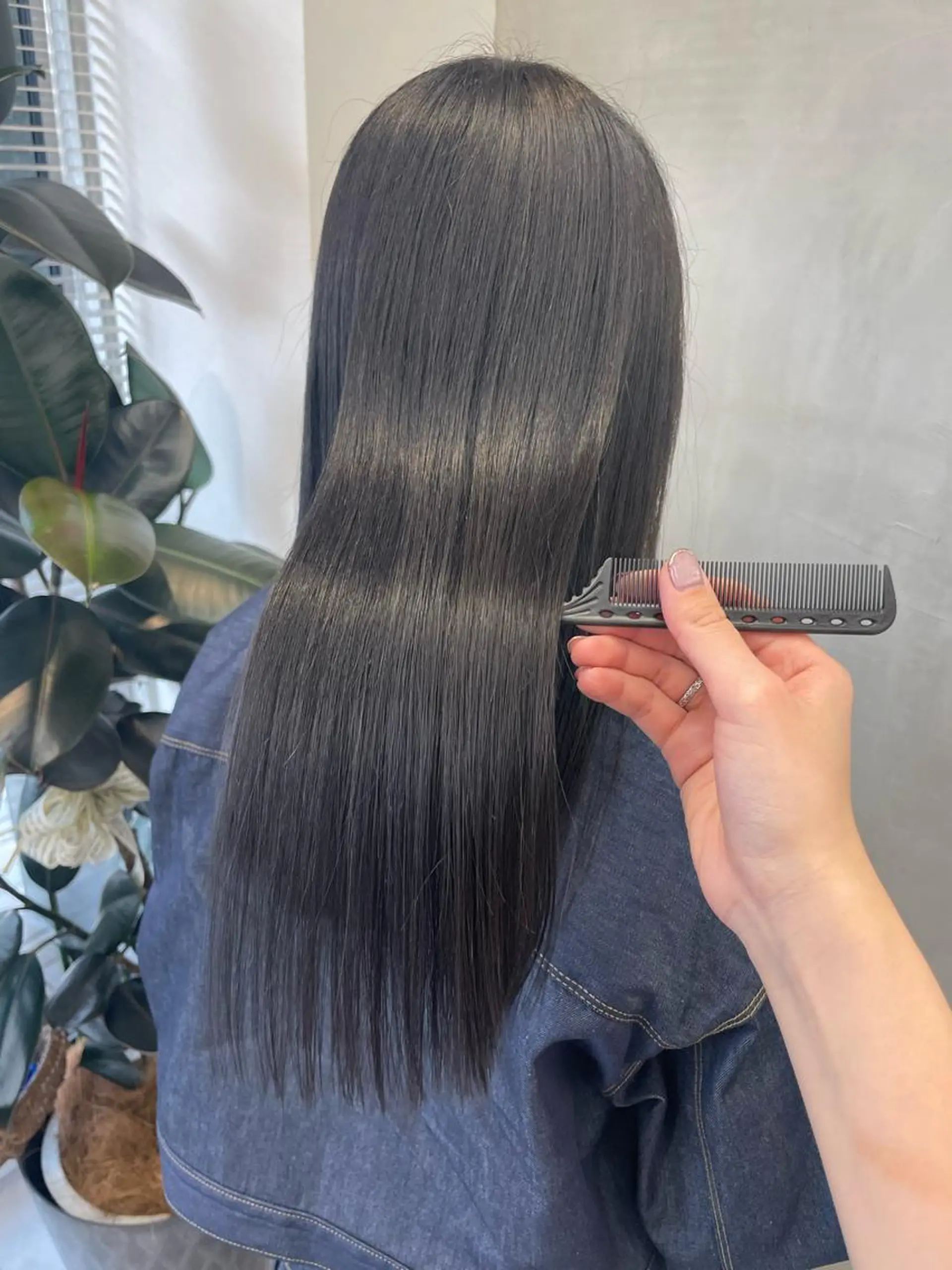 ロング カラー カット 縮毛矯正 トリートメント 髪質改善🌱 高橋みなみのヘアスタイル