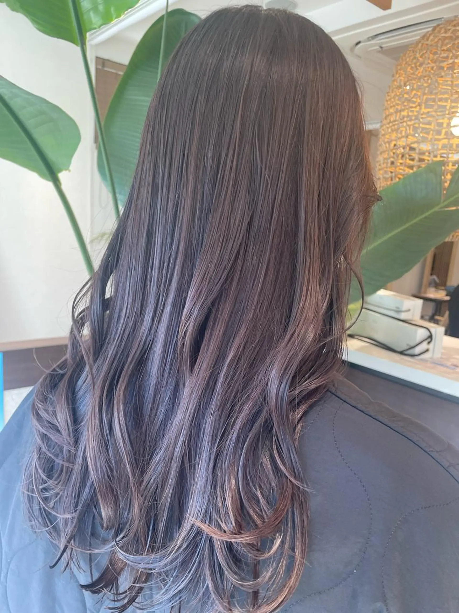 ロング カラー カット ヘアカラー 高木 櫻のヘアスタイル