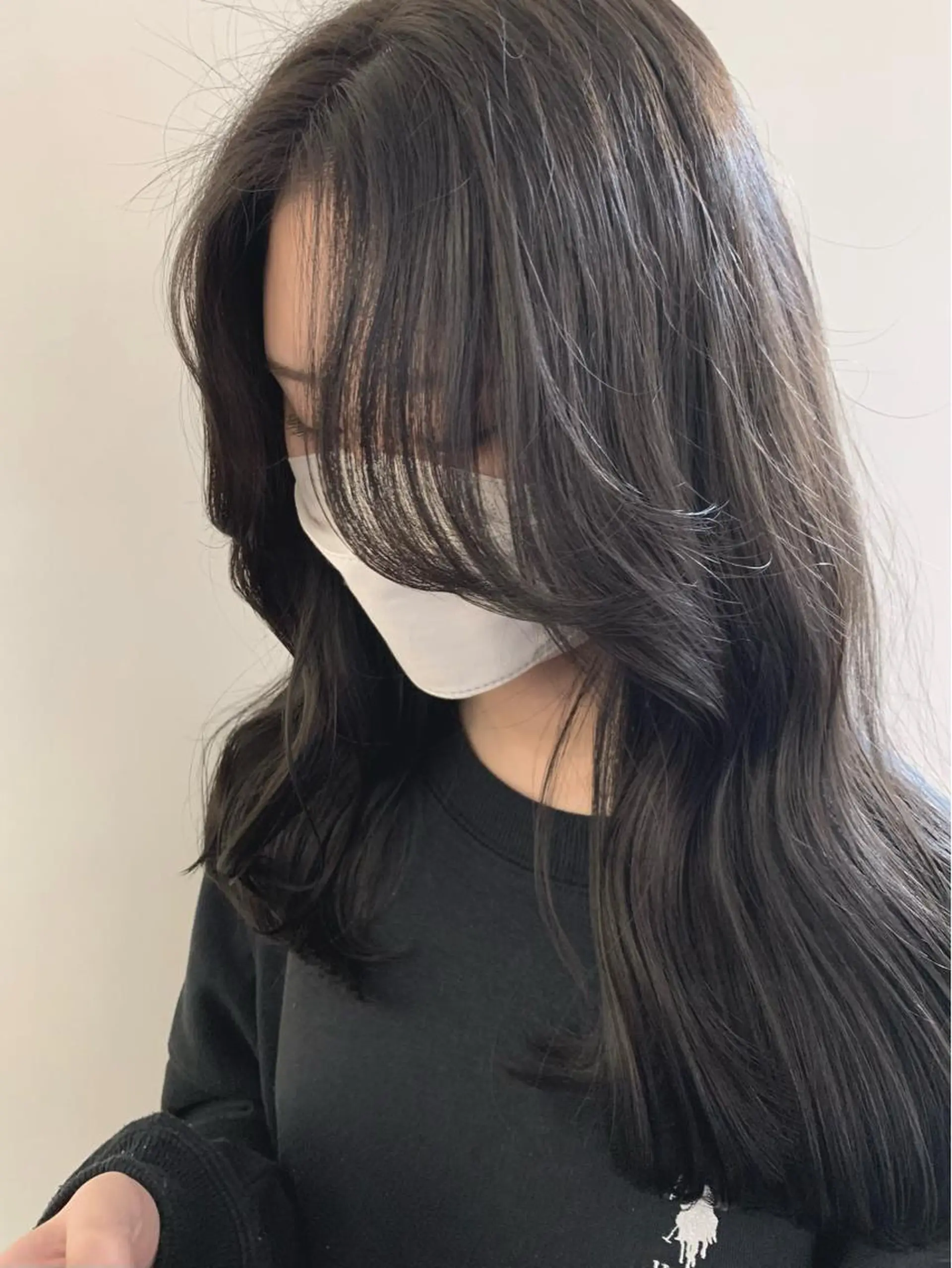 セミロング くびれヘア 韓国風ヘア カット トリートメント 韓国ヘア/レイヤー /大嶽佑馬のヘアスタイル