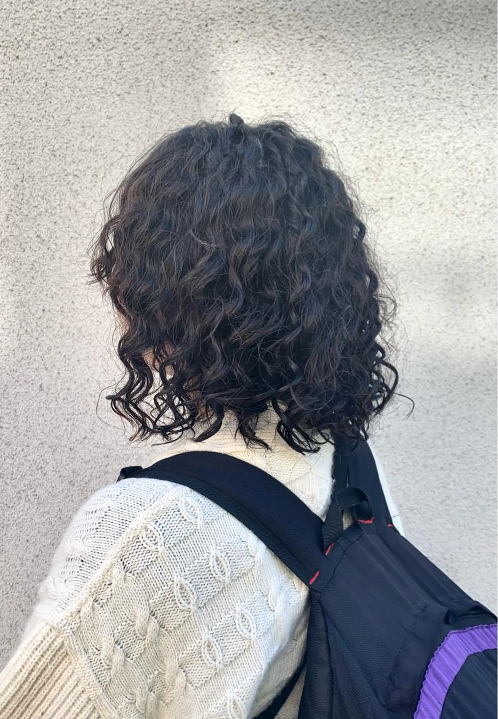 ミディアム カット パーマ おおたけ あゆみのヘアスタイル