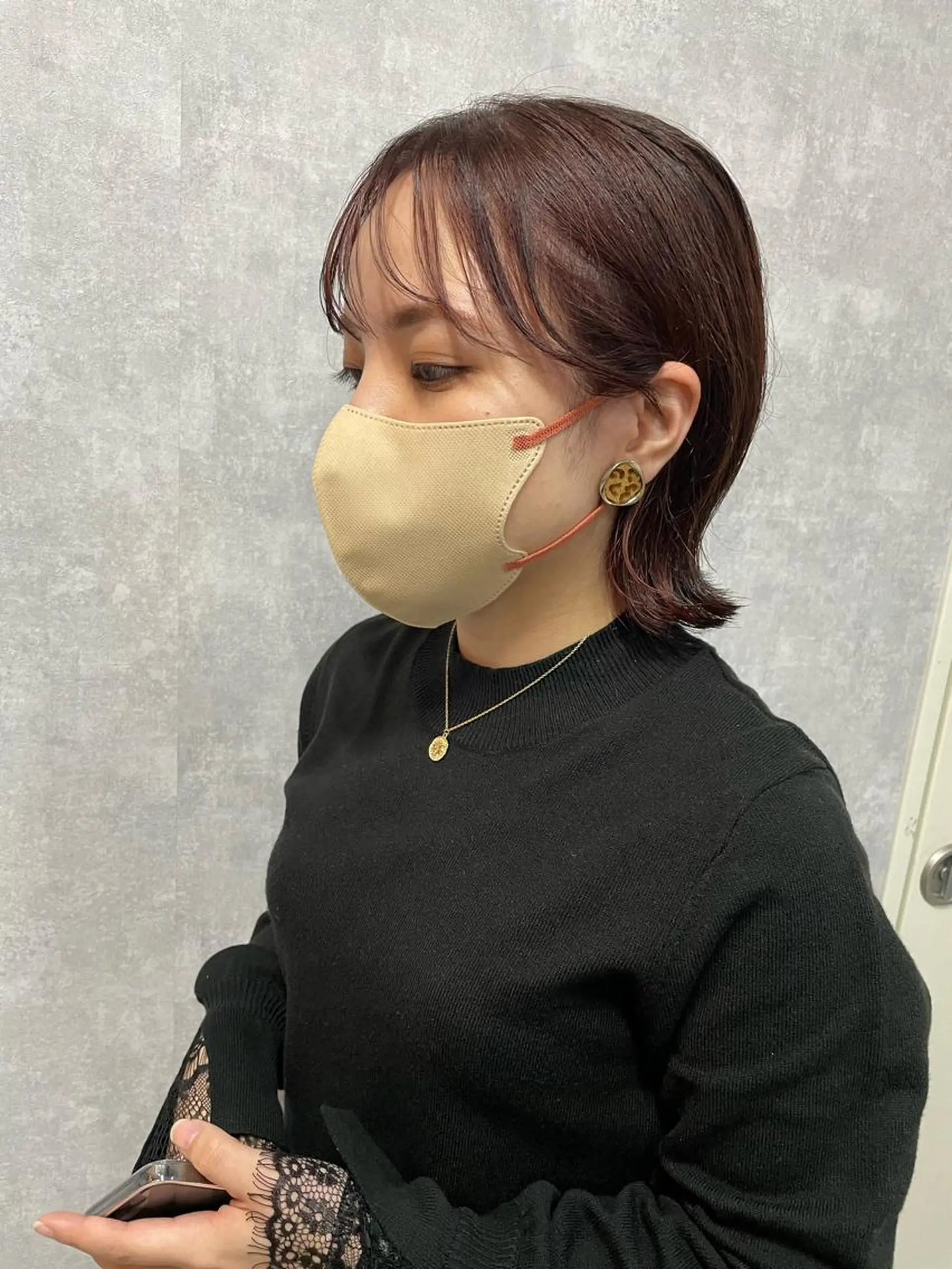 ショート 切りっぱなしボブ ショートボブ ハンサムショート 丸みショート アッシュ カット ヘアカラー トリートメント C’LD hair  produce /シールドヘア所属・モテ髪/ボブ/ショー ト/アダチフウトのヘアスタイル