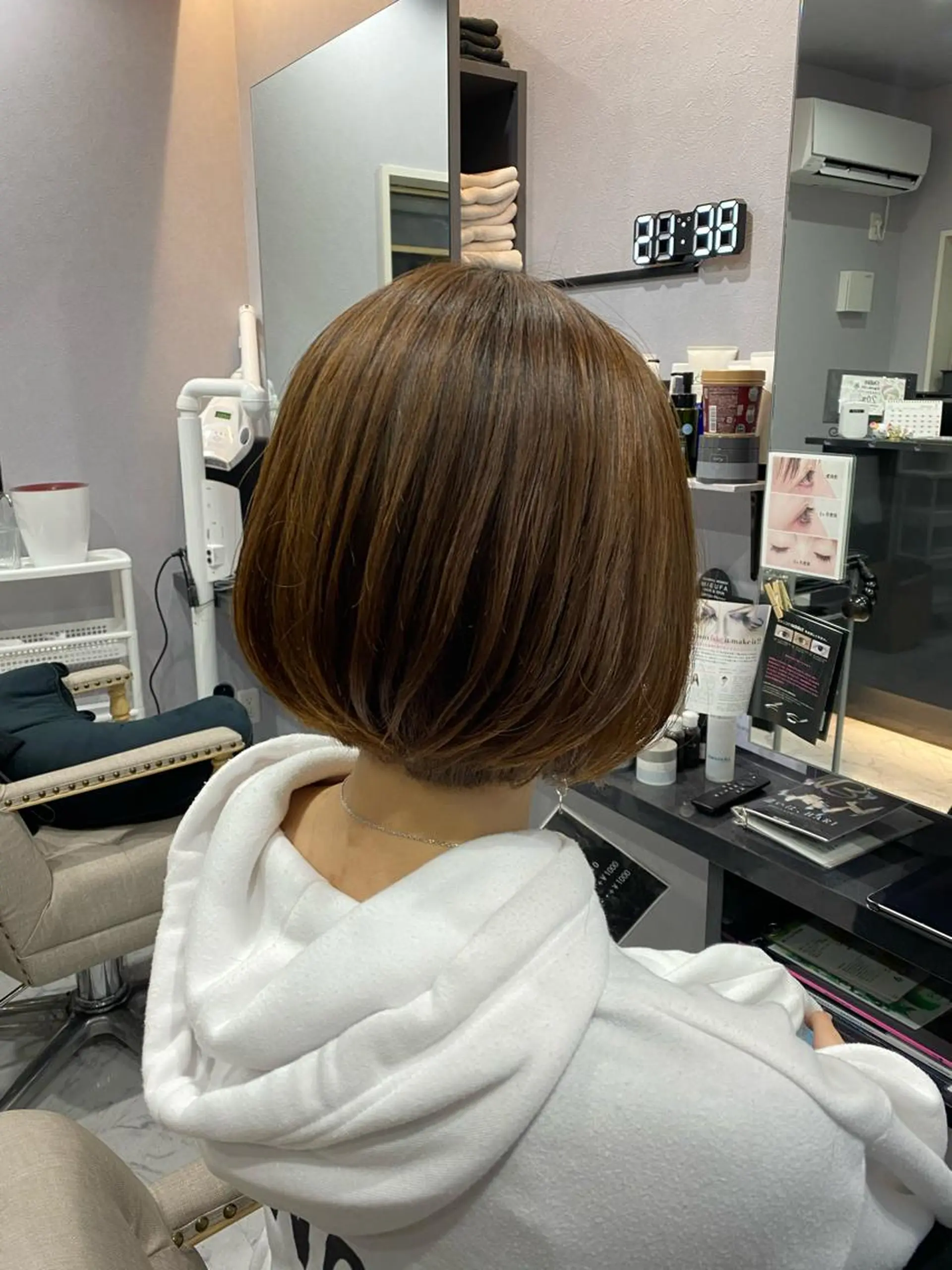 ショート カット ヘアカラー トリートメント FAVORE 【ファヴォーレ】のヘアスタイル