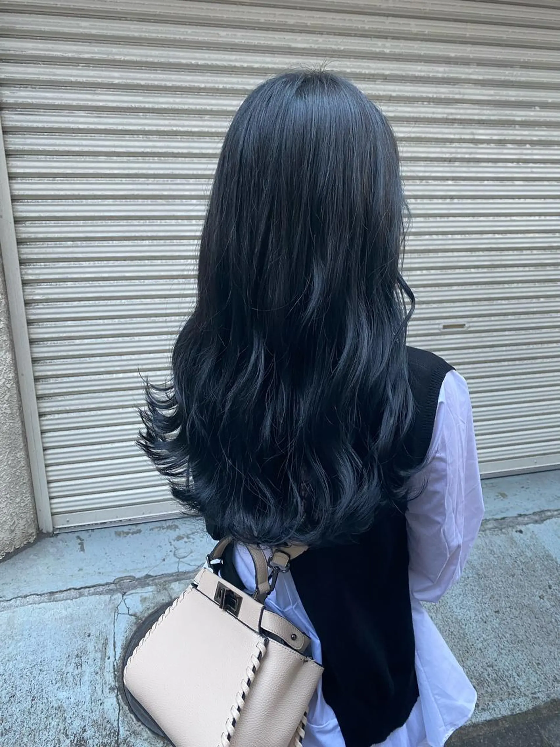 ロング カラー パーマ ヘアアレンジ ami by Absolute所属・🐠店長 二田直人🐠のヘアスタイル