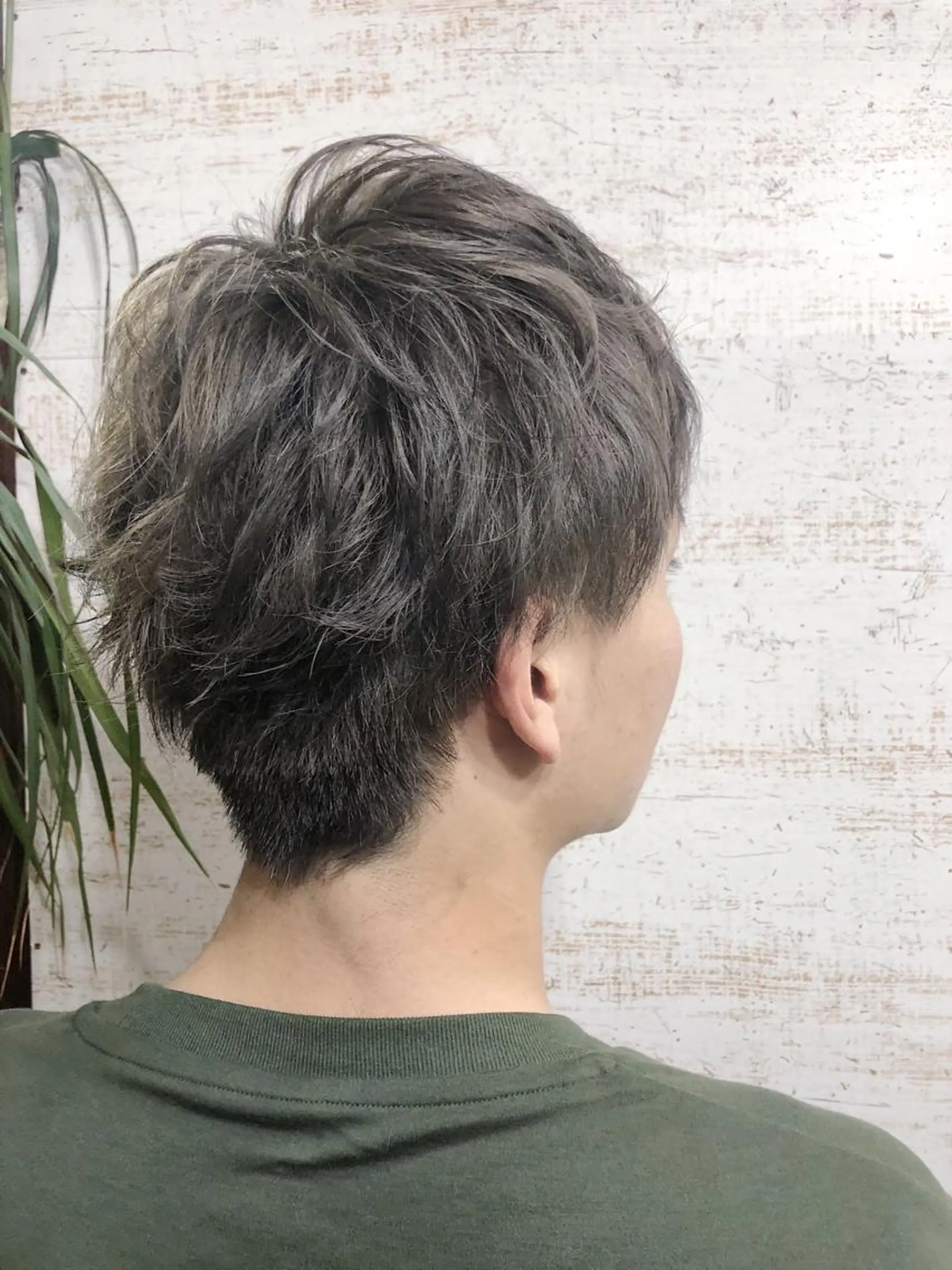 カラー メンズ ケアブリーチ /髪質 改善/古橋圭史郎のヘアスタイル