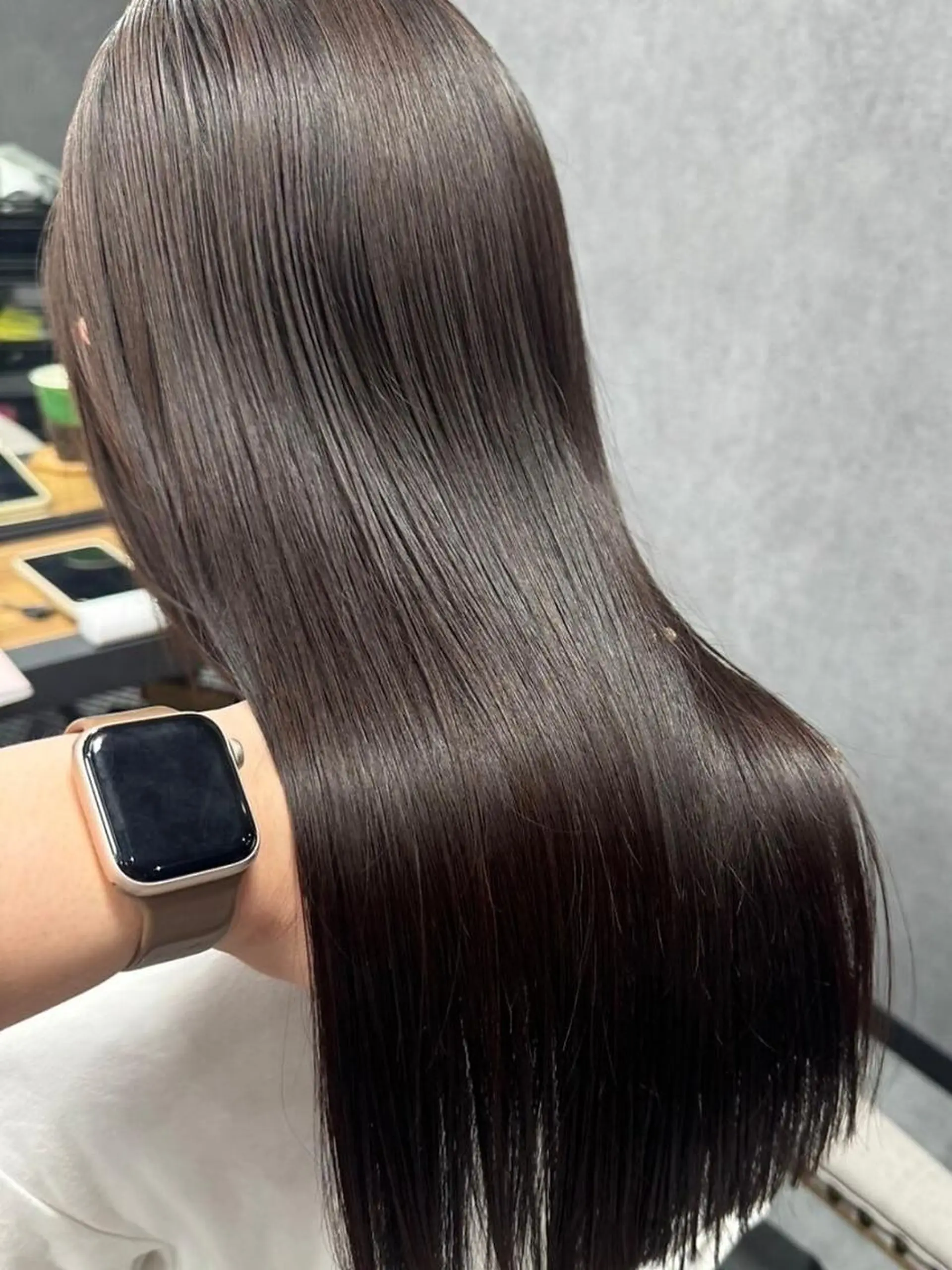 セミロング カラー ブリーチ ダブルカラー ハイトーンカラー ブリーチなしカラー ボブ トリートメント &.TIGRE KUMAMOTOのヘアスタイル