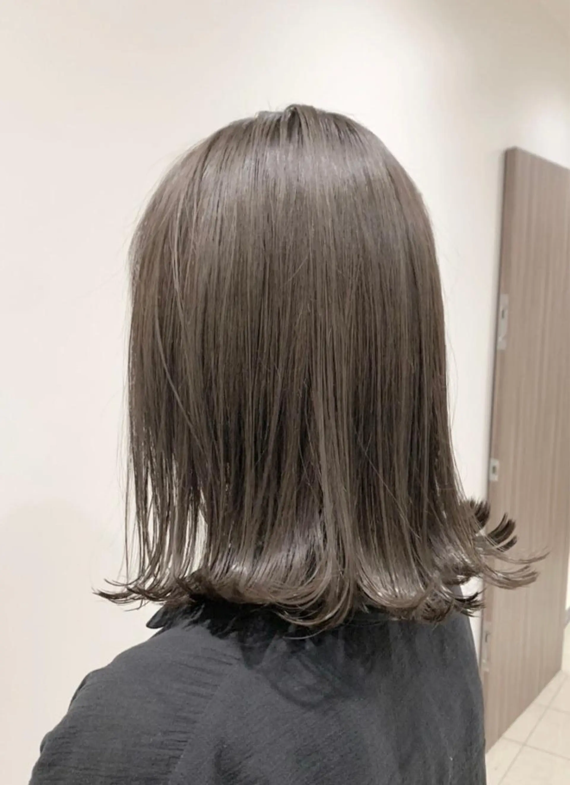 ミディアム カラー サイエンスアクア/艶 髪/レイヤー/清水のヘアスタイル