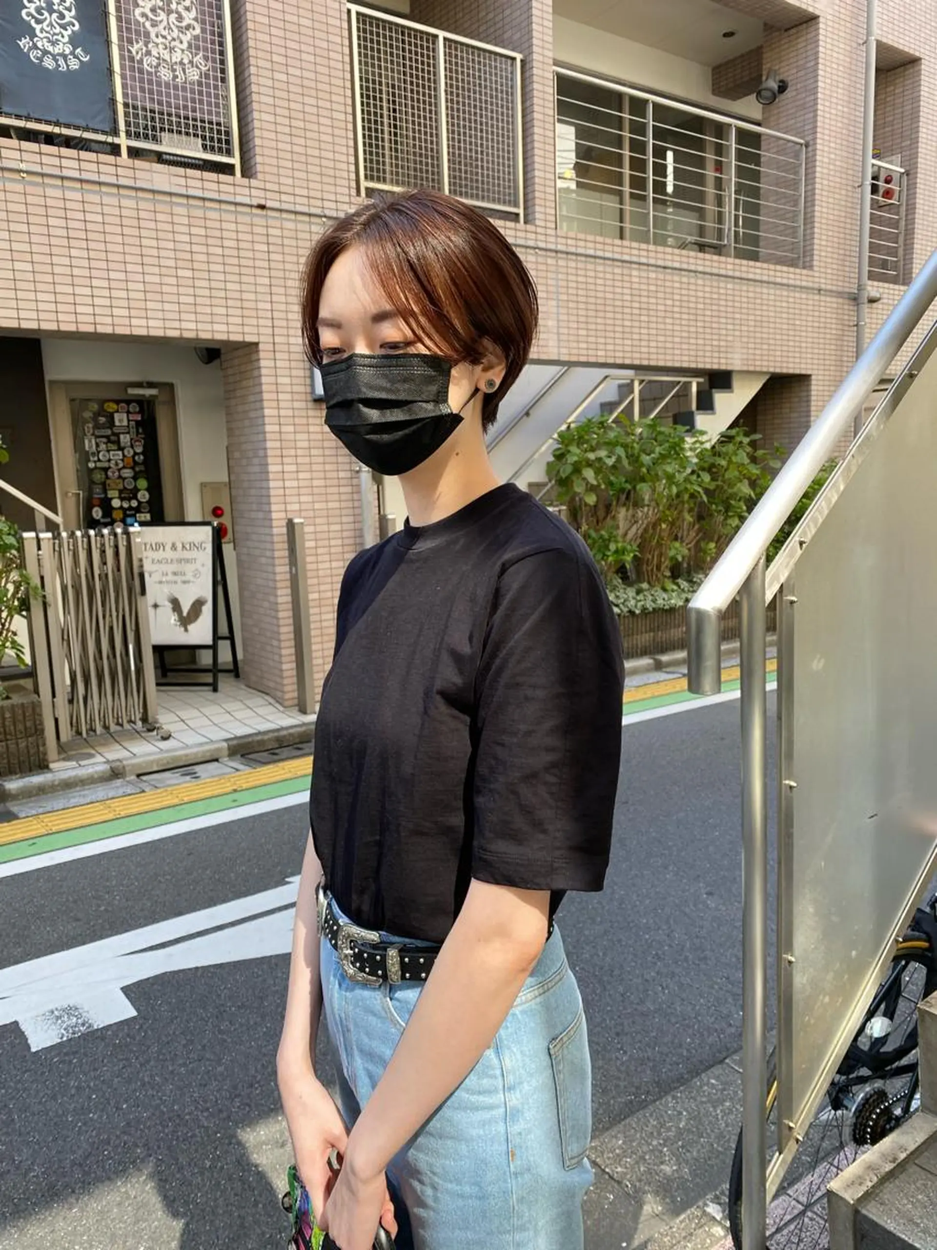 ショート カラー ハンサムショート ショートヘア hemm,hemm.所属・ショート・ボブ MIKUのヘアスタイル