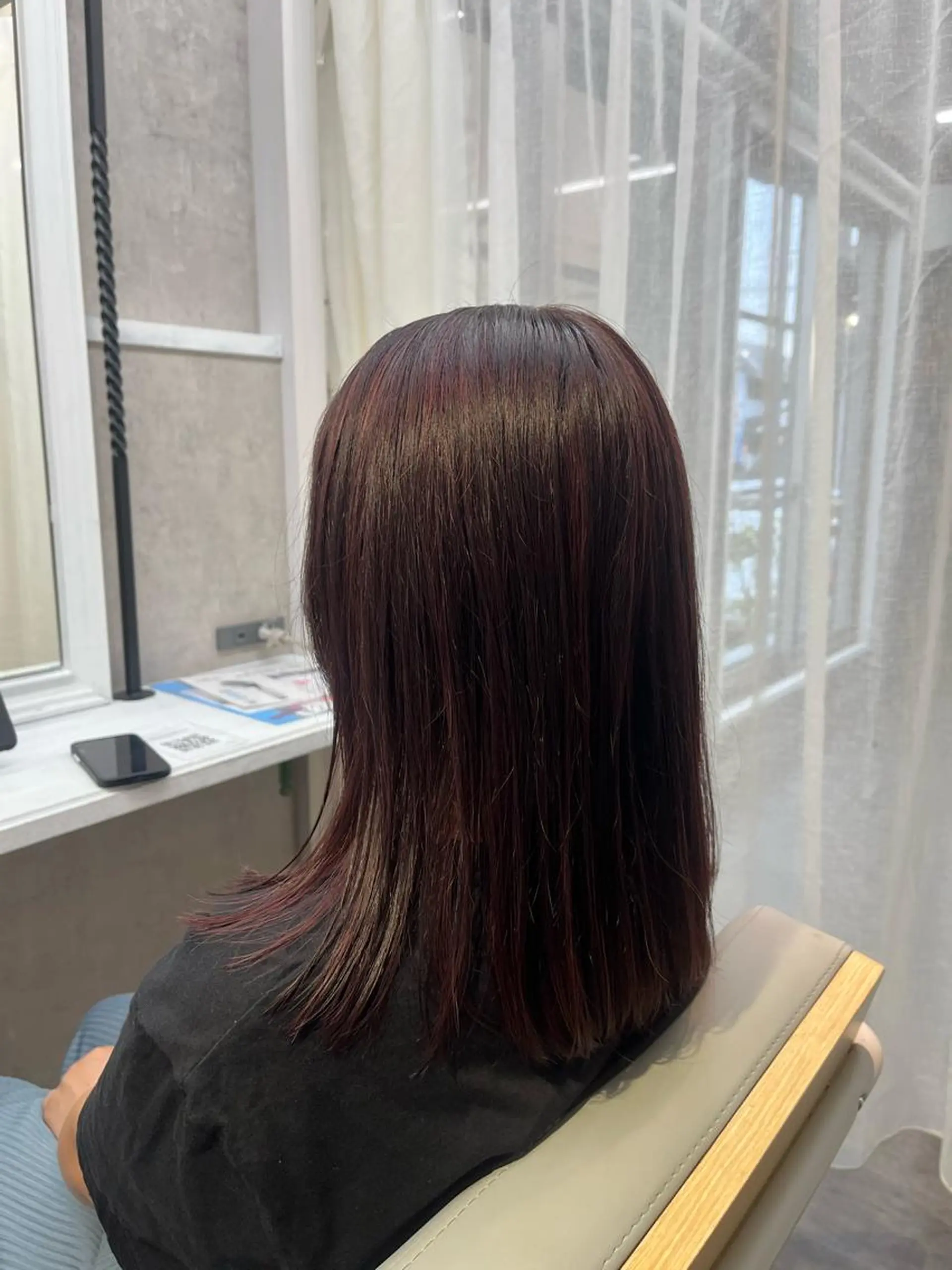 ミディアム カラー 🐈‍⬛吉澤 汀彩🐈‍⬛のヘアスタイル