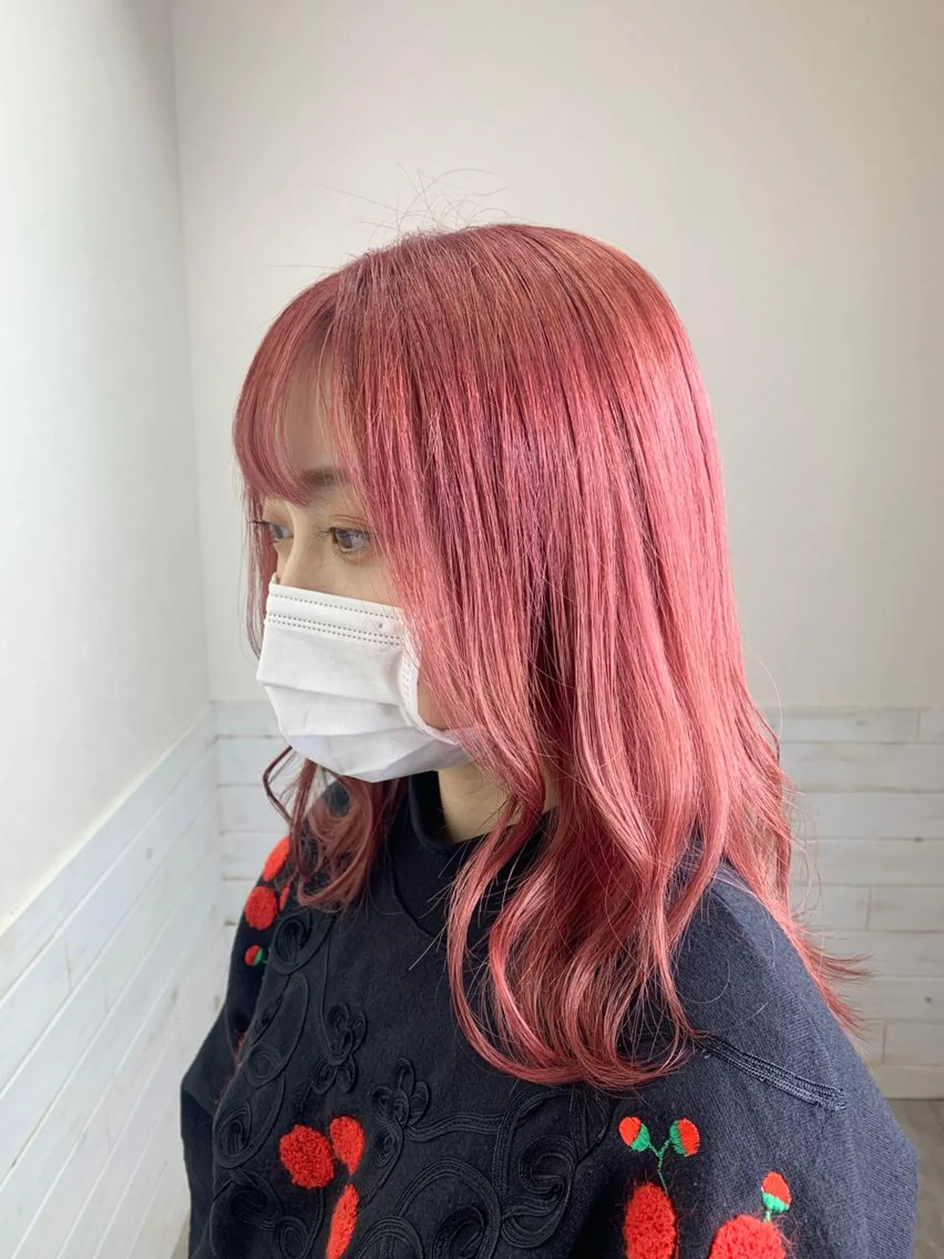 ミディアム ヘアカラー lucia奈良店所属・lucia RYOのヘアスタイル