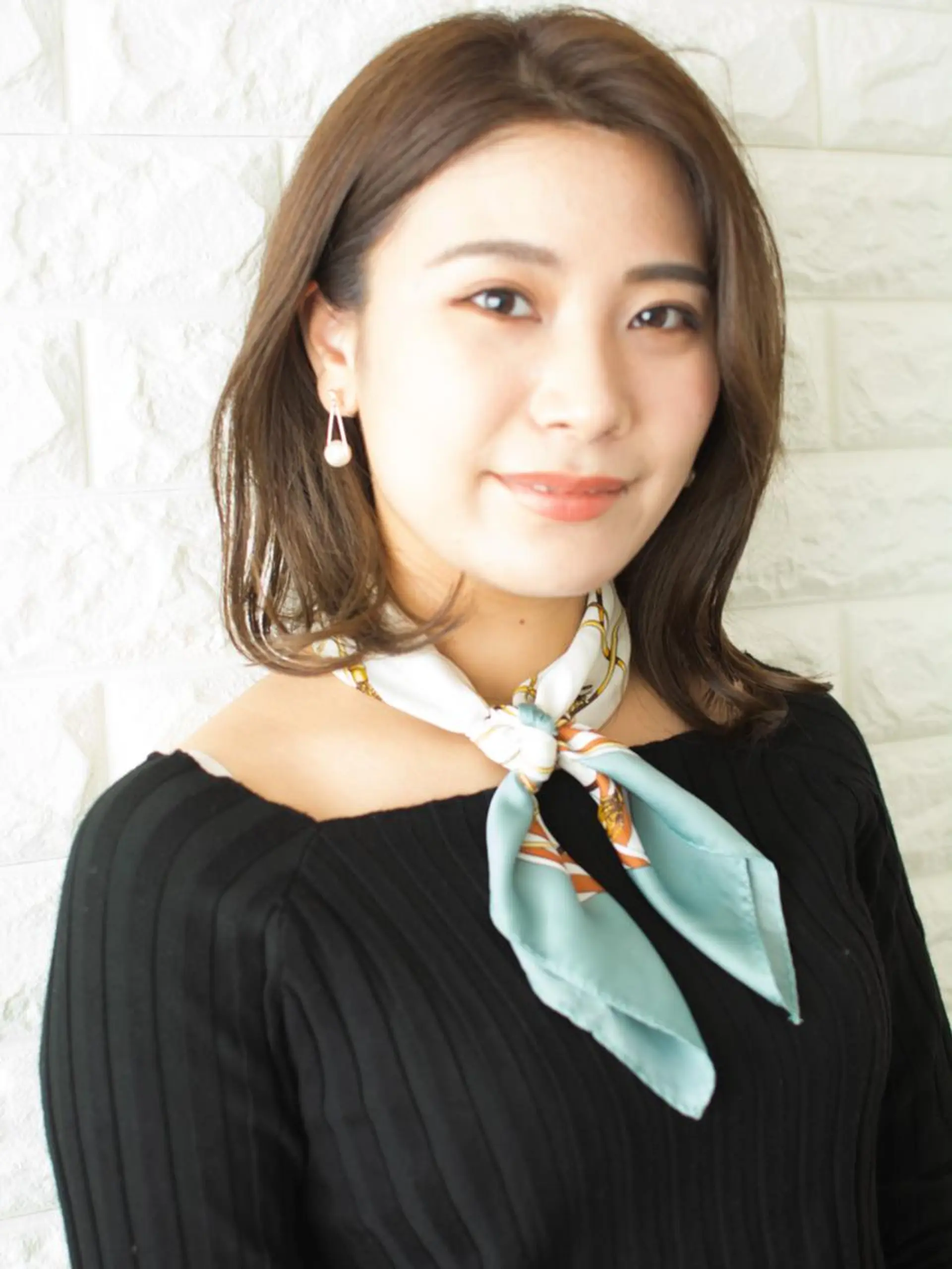 ミディアム ショートボブ ボブ 外国人風カラー ハイライト 外ハネヘア 斉藤 正敏のその他イメージ