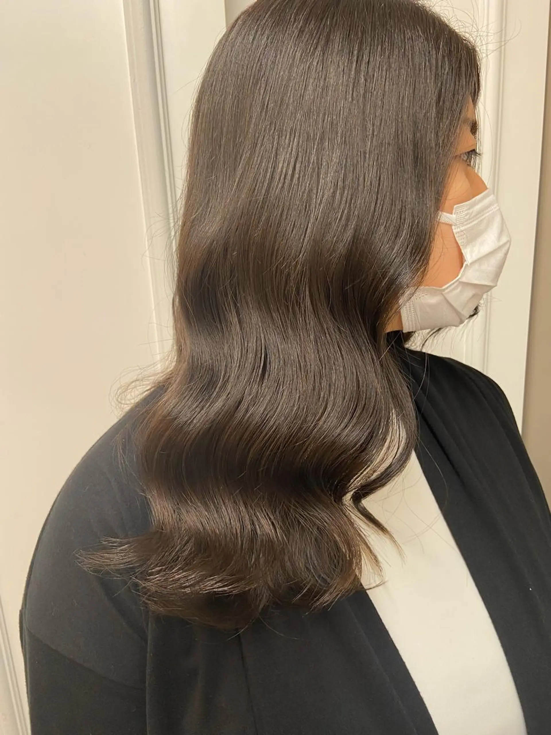 ミディアム カラー ヘアアレンジ 💖うる艶カラー💖 モデル募集💖のヘアスタイル