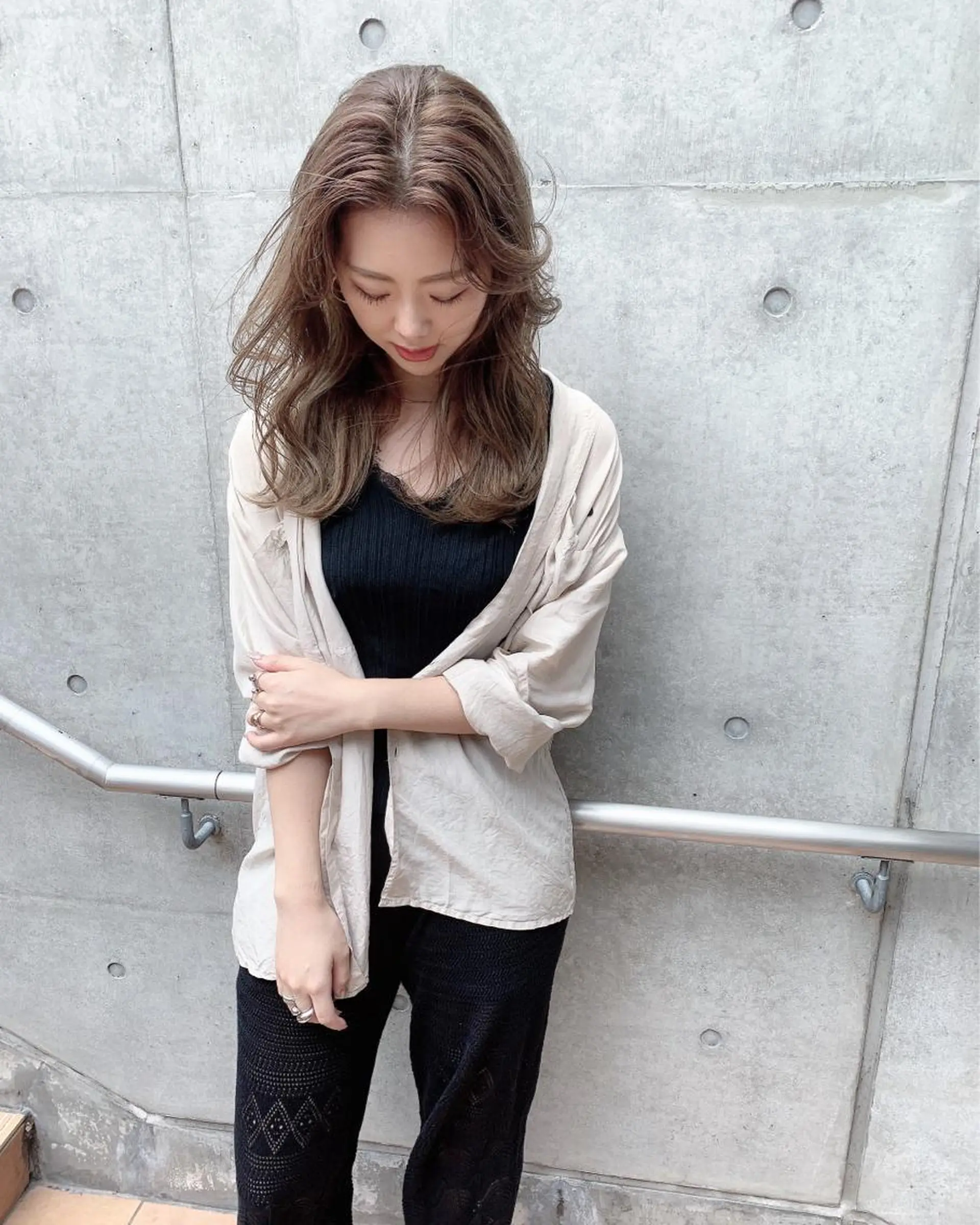 ロング カラー box  mico. mutsumiのヘアスタイル