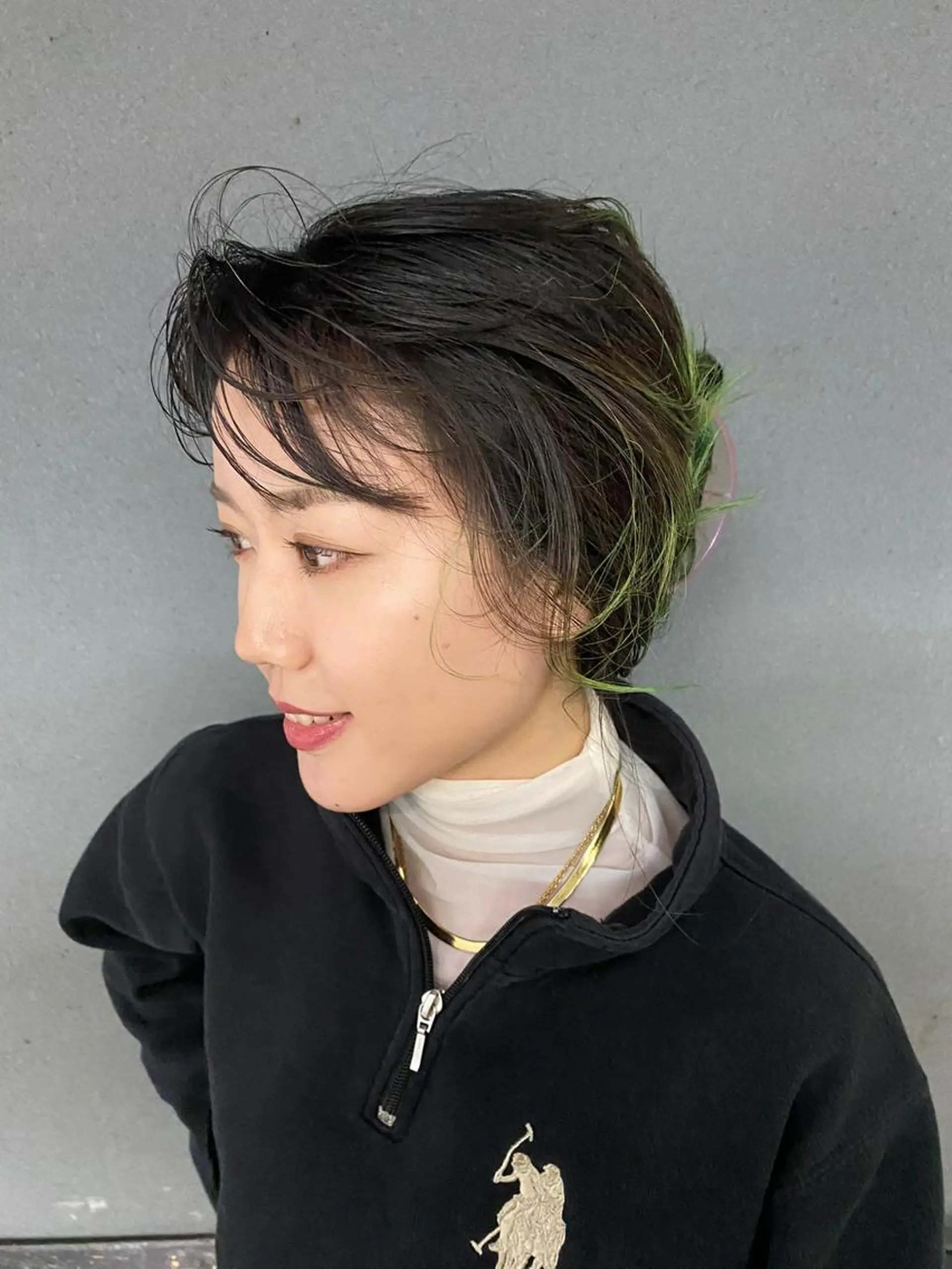 セミロング カラー assort 🦋 Akari🦋🦋のヘアスタイル