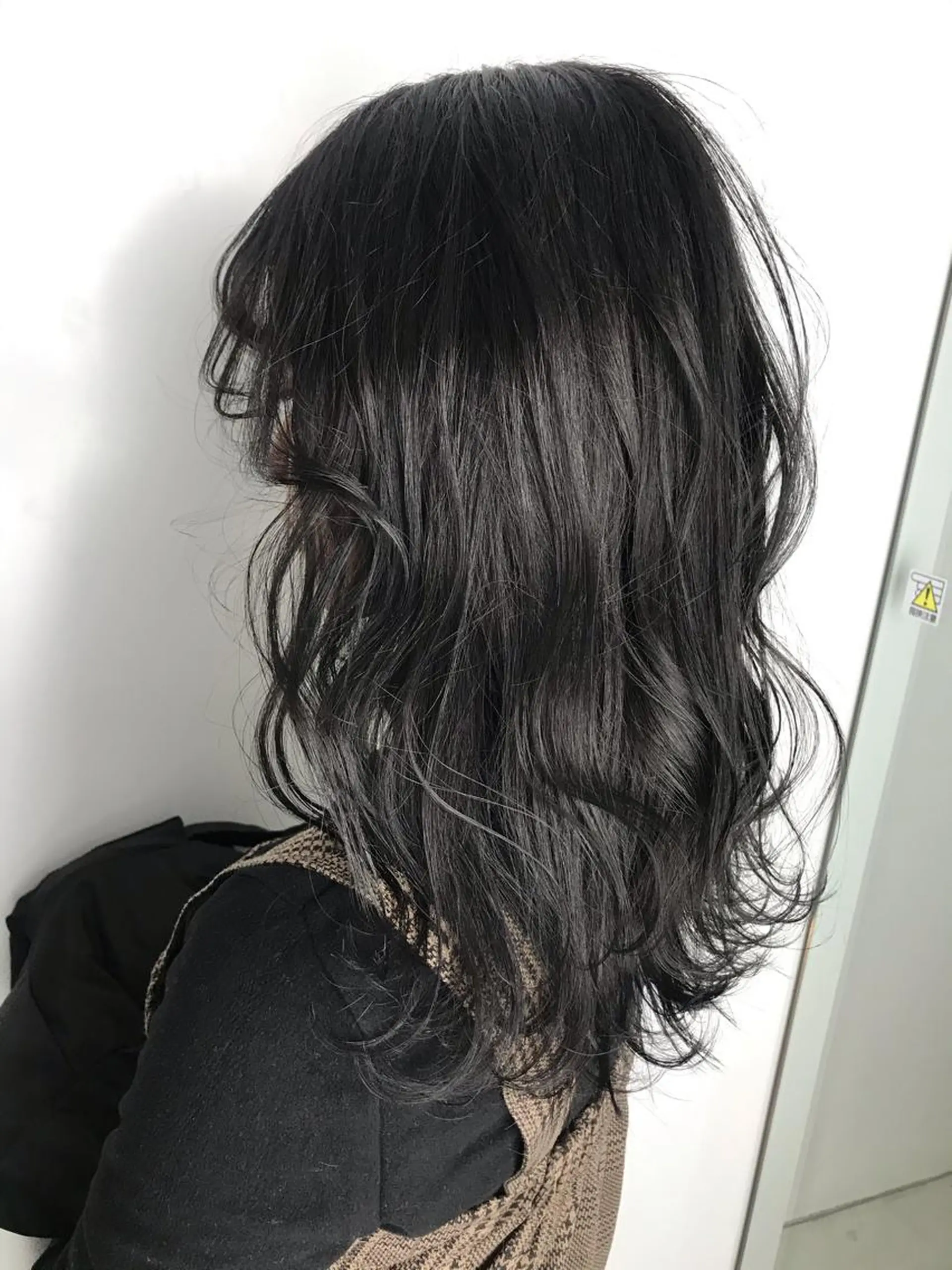 セミロング カラー ヘアカラー 🇰🇷カルマパーマ kaito🇰🇷のヘアスタイル