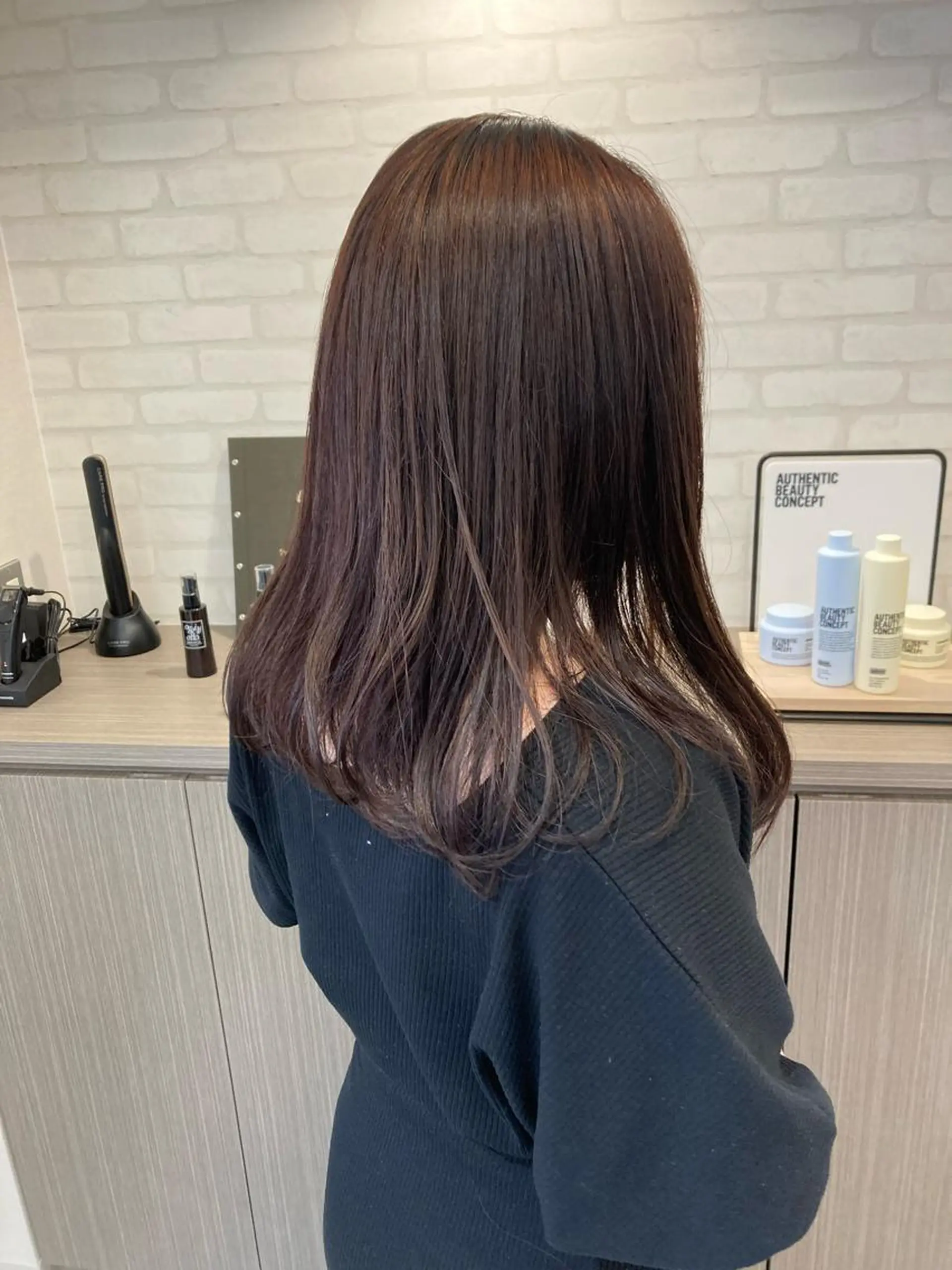 ロング カラー 星野 美沙のヘアスタイル