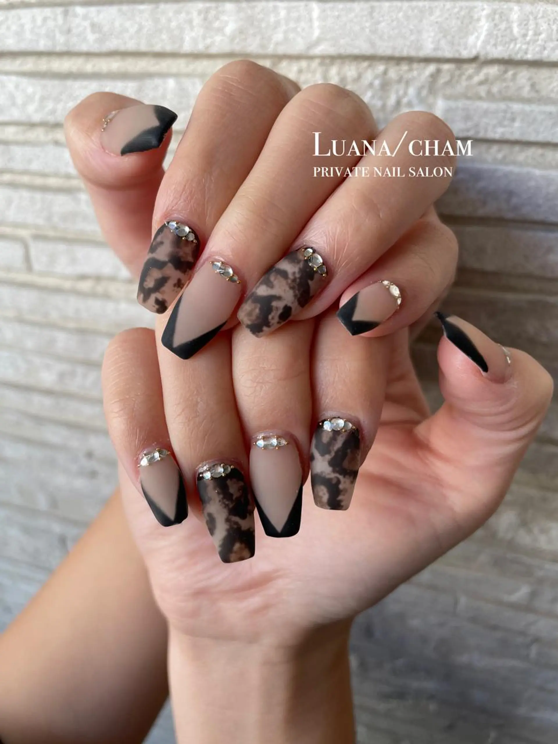 ネイル マットネイル ハンドネイル nail salon neigeのネイルデザイン