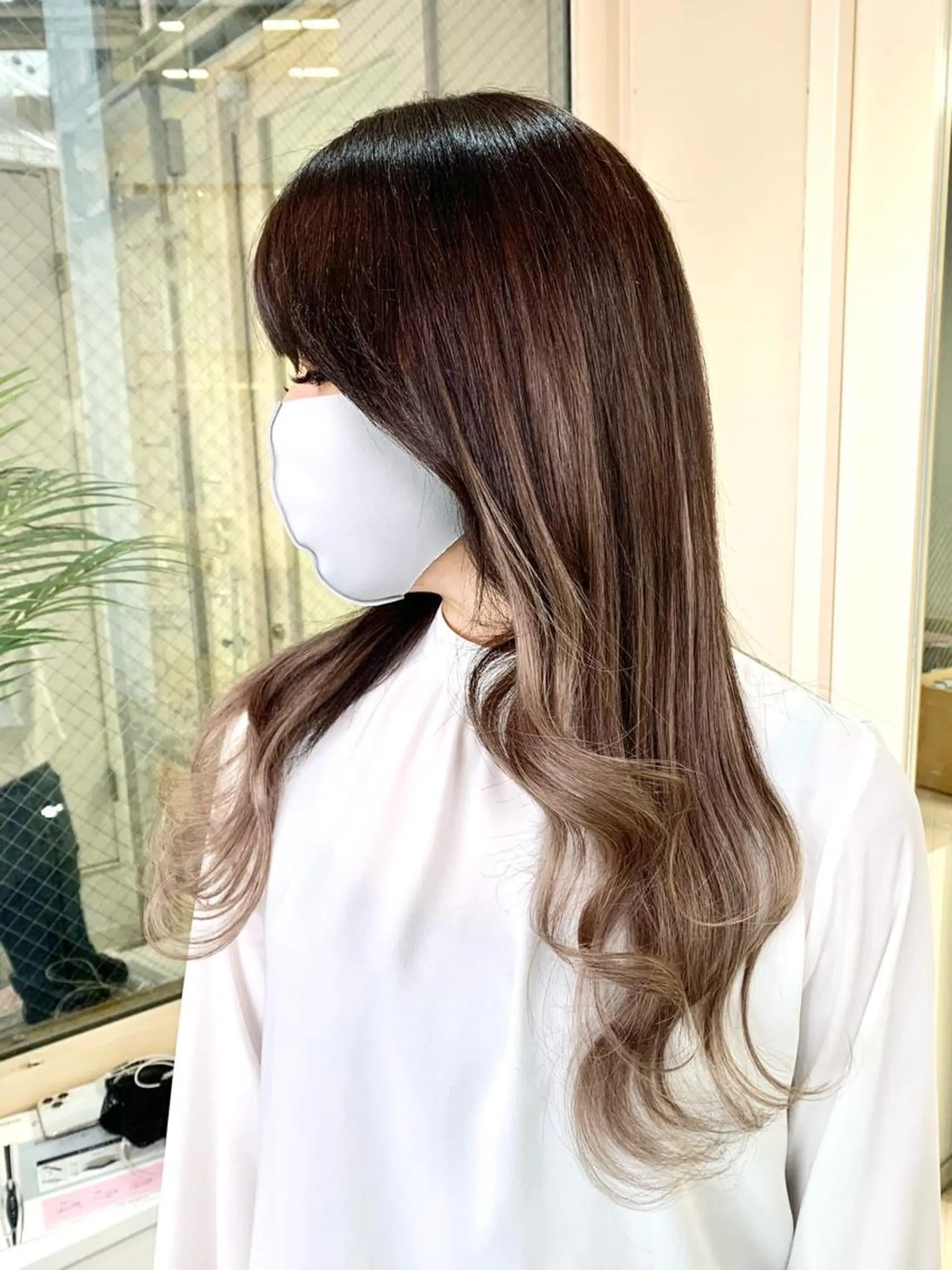 ロング カラー ヘアカラー エクステ とも🏆プルエクステ /髪質改善🏆渋谷のヘアスタイル