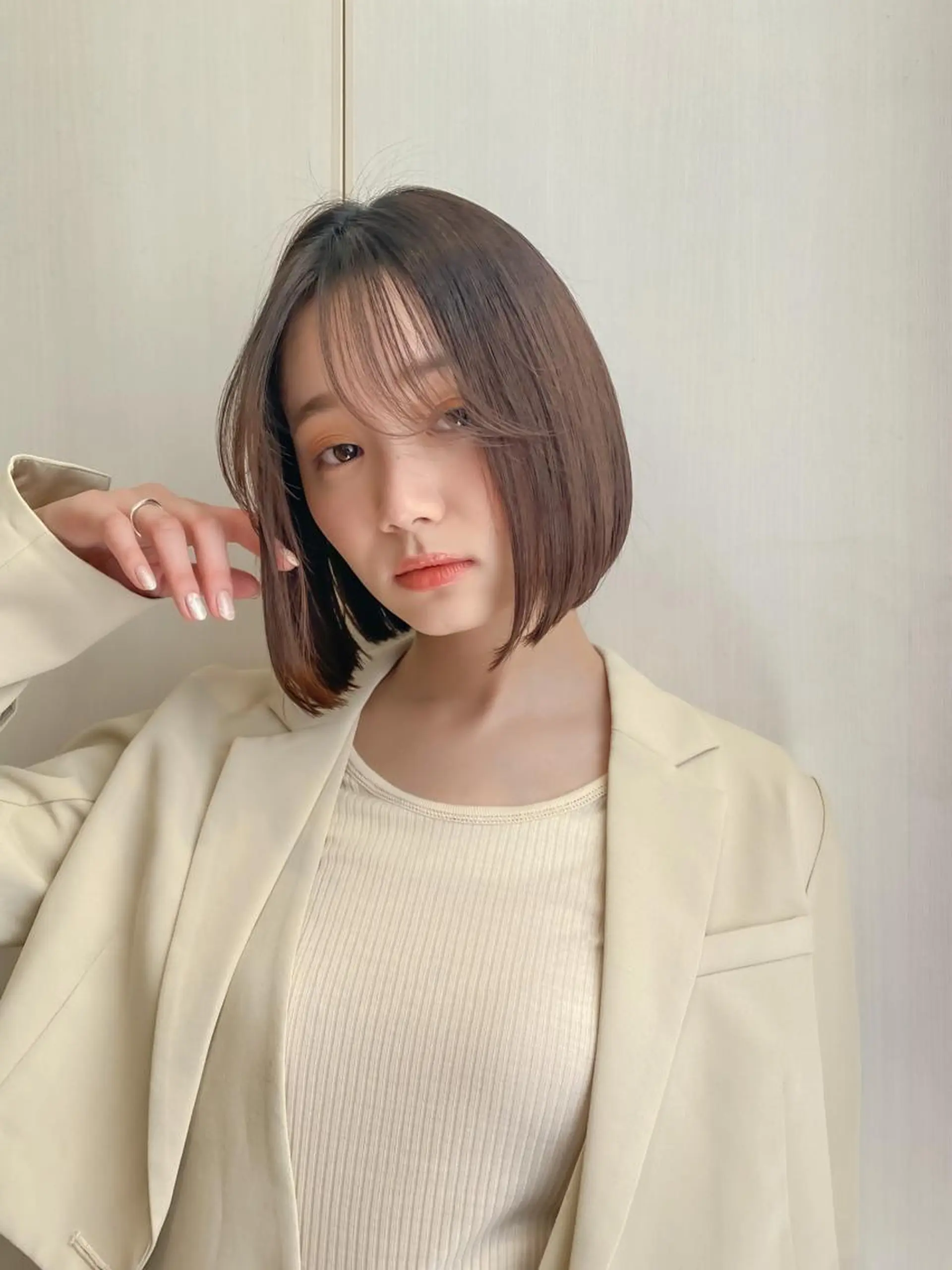 ショート ボブ/縮毛矯正 髪質改善/もえるのヘアスタイル