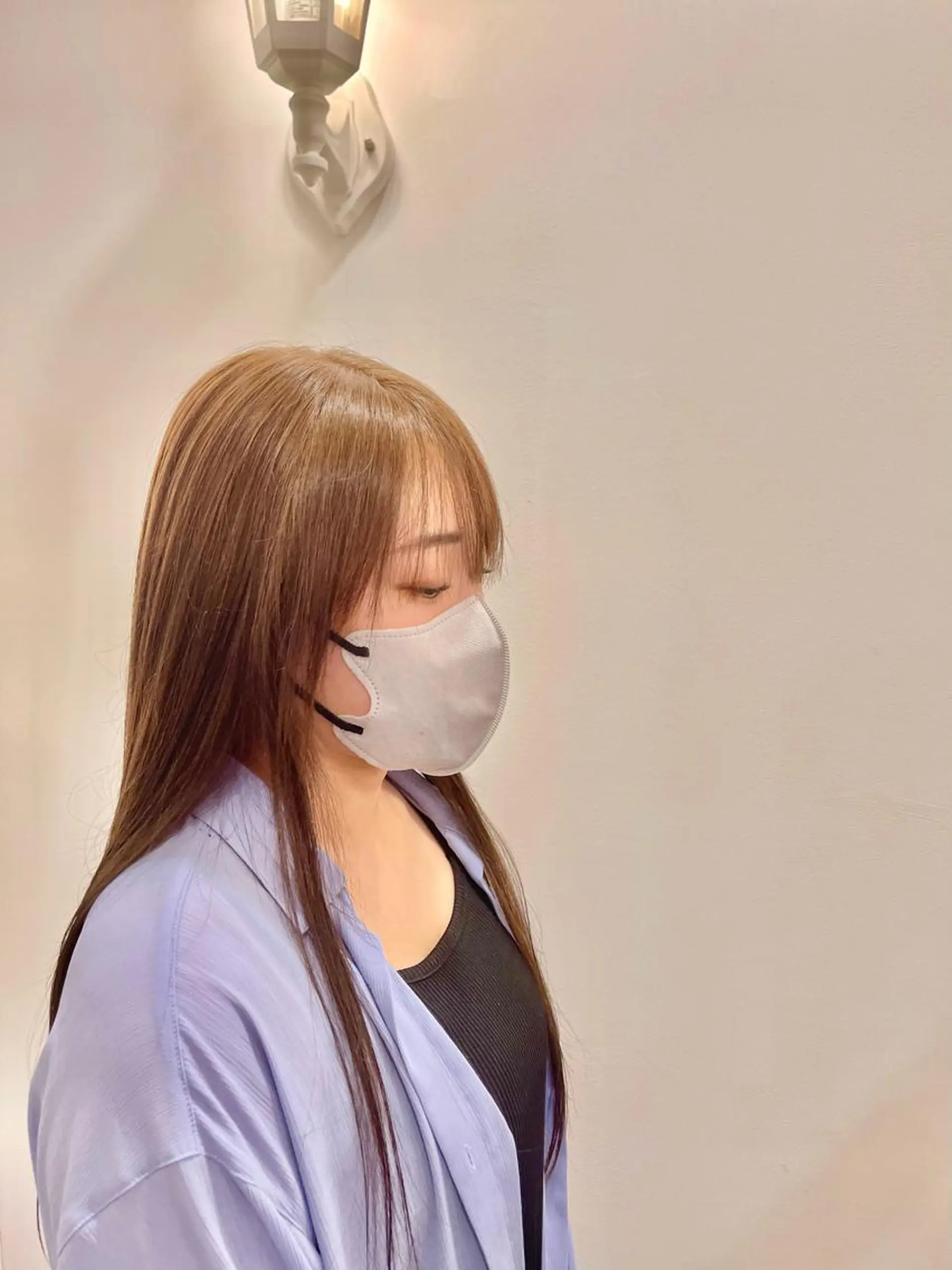 カラー ブリーチ ブリーチなしカラー ヘアカラー Lita所属・Lita たいちのヘアスタイル