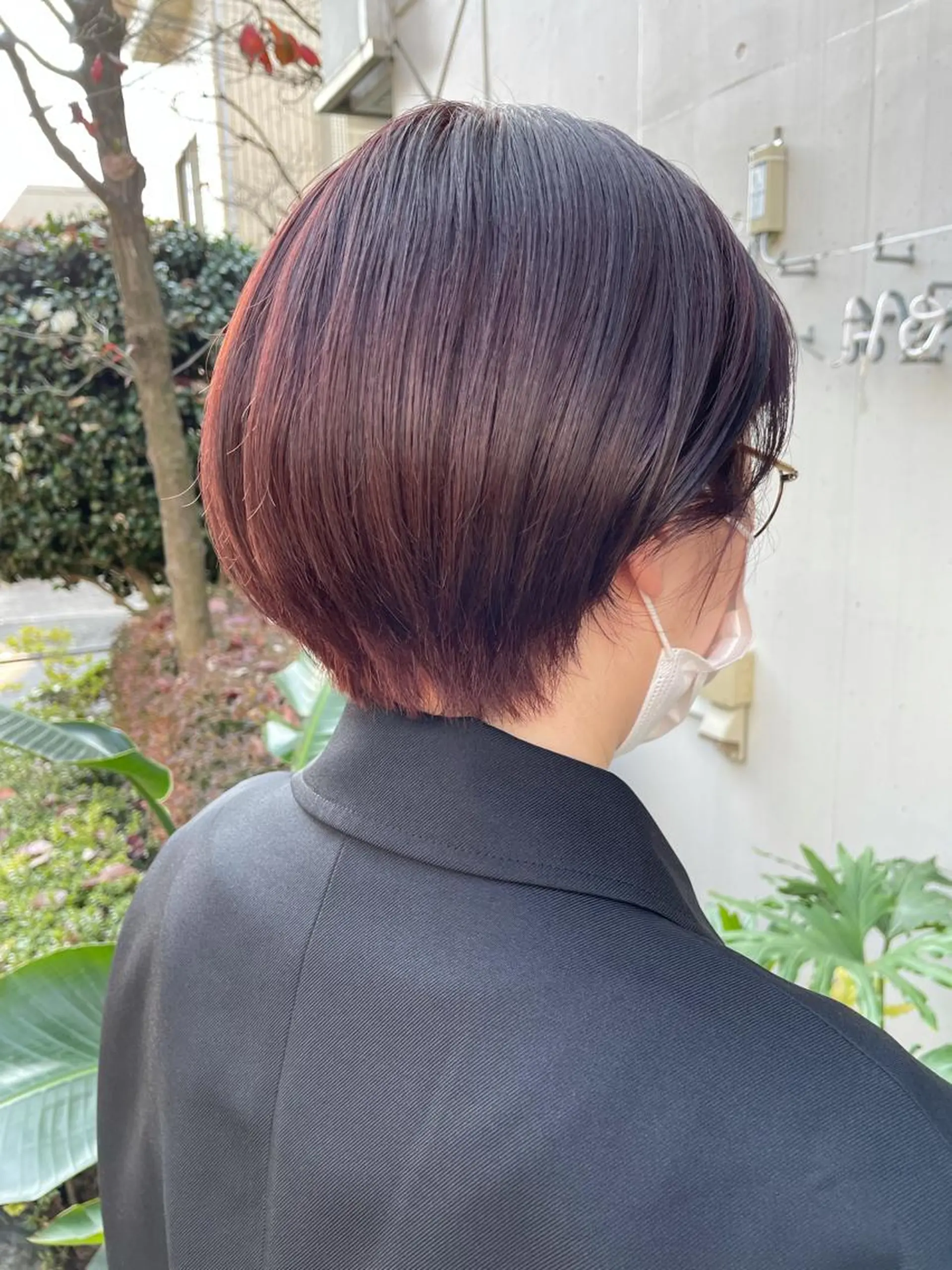 ショート カラー ヘアカラー トリートメント ヘッドスパ ヘアセット SALOWIN下北沢所属・hazuki 🌝のヘアスタイル