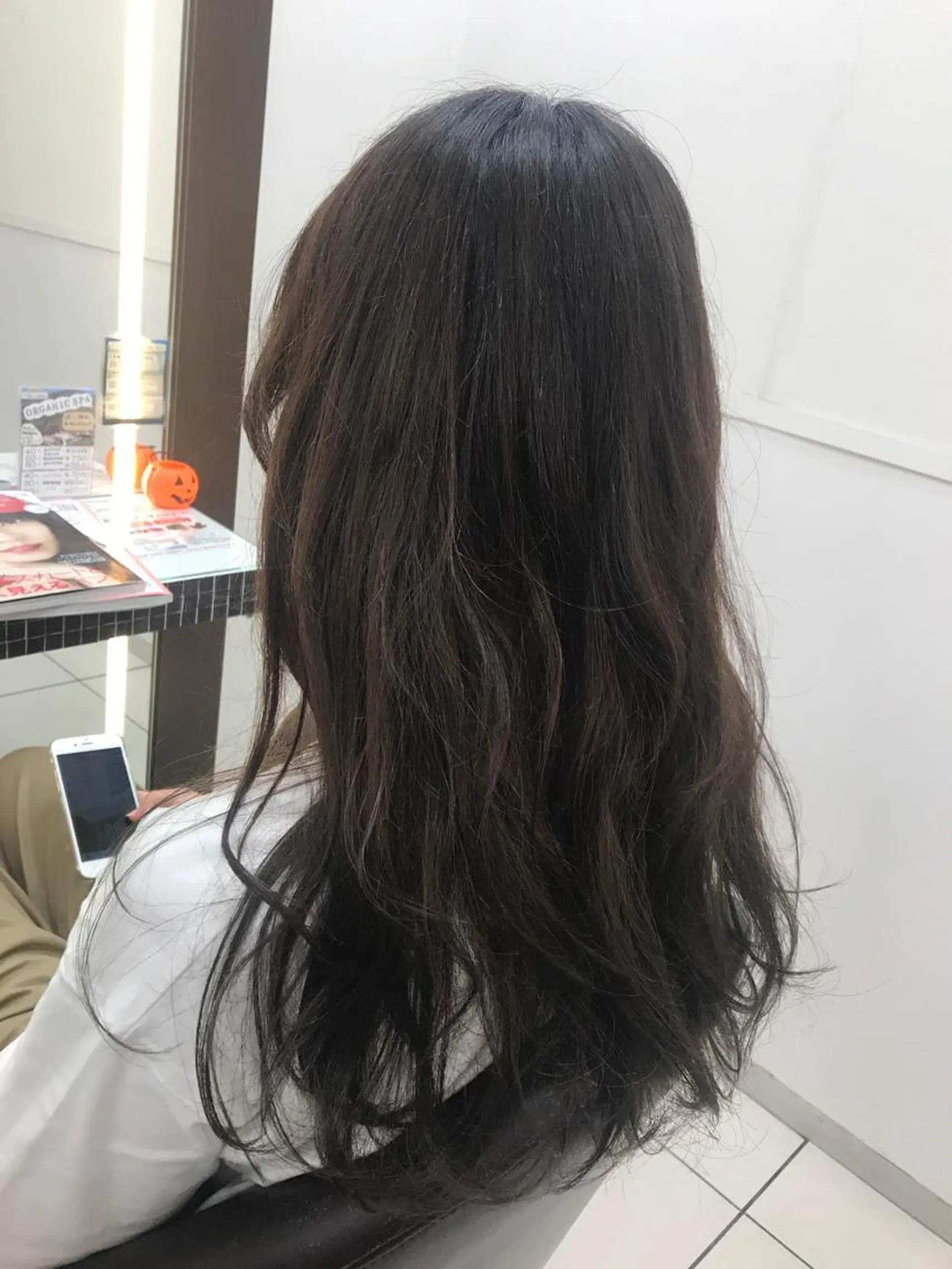 ロング カラー カット ヘアカラー トリートメント 馴染ませNo.1🧃 エクステ・アレンジのヘアスタイル