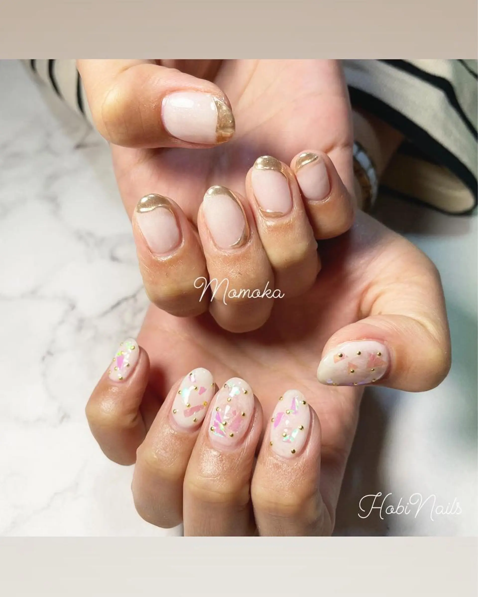 ネイル ニュアンスネイル momoka_nails所属・Momo nailsalonのネイルデザイン