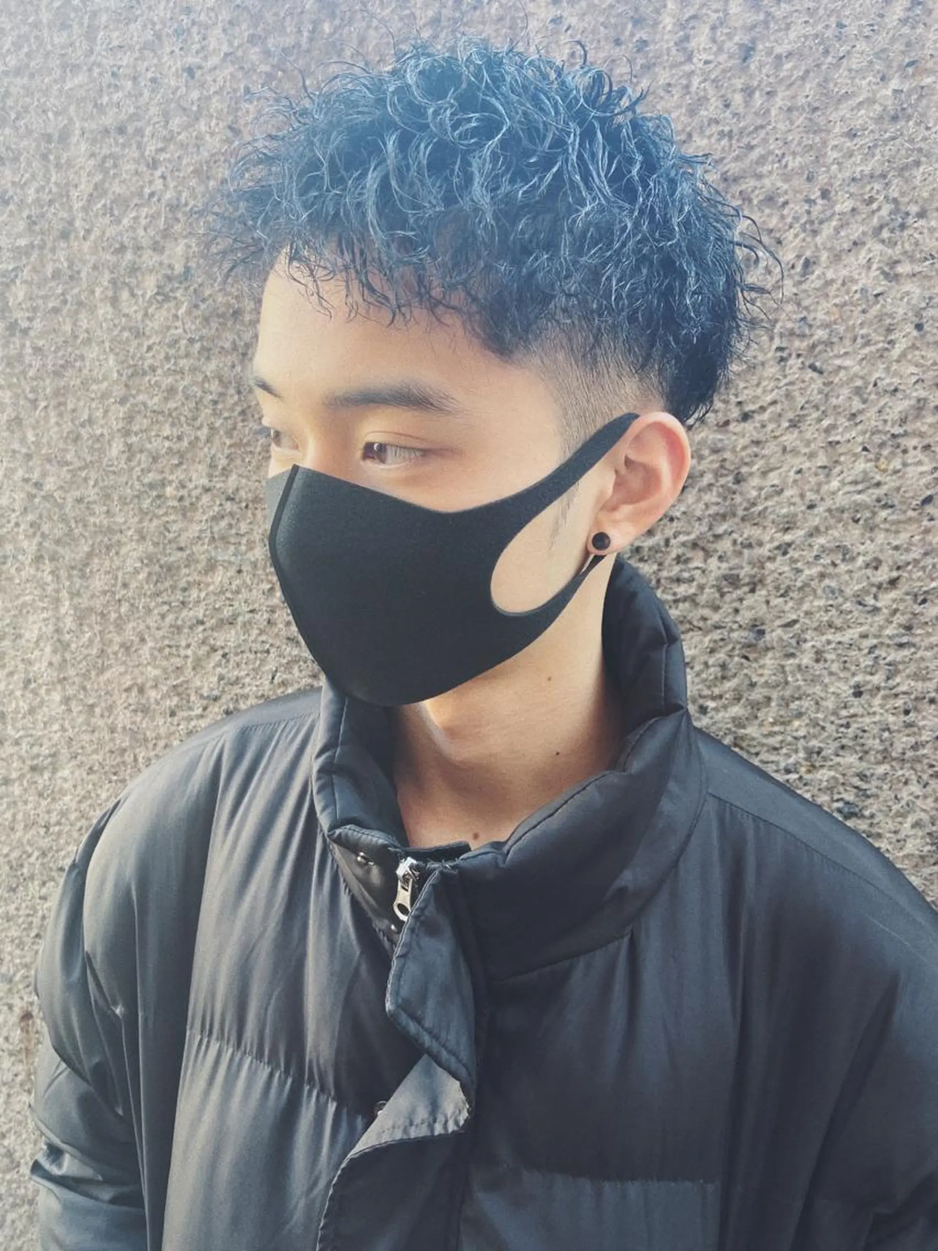 ショート カラー パーマ ヘアアレンジ メンズ メンズパーマ スパイラルパーマ カット パーマ CHIC share salon所属・ちこ .のヘアスタイル