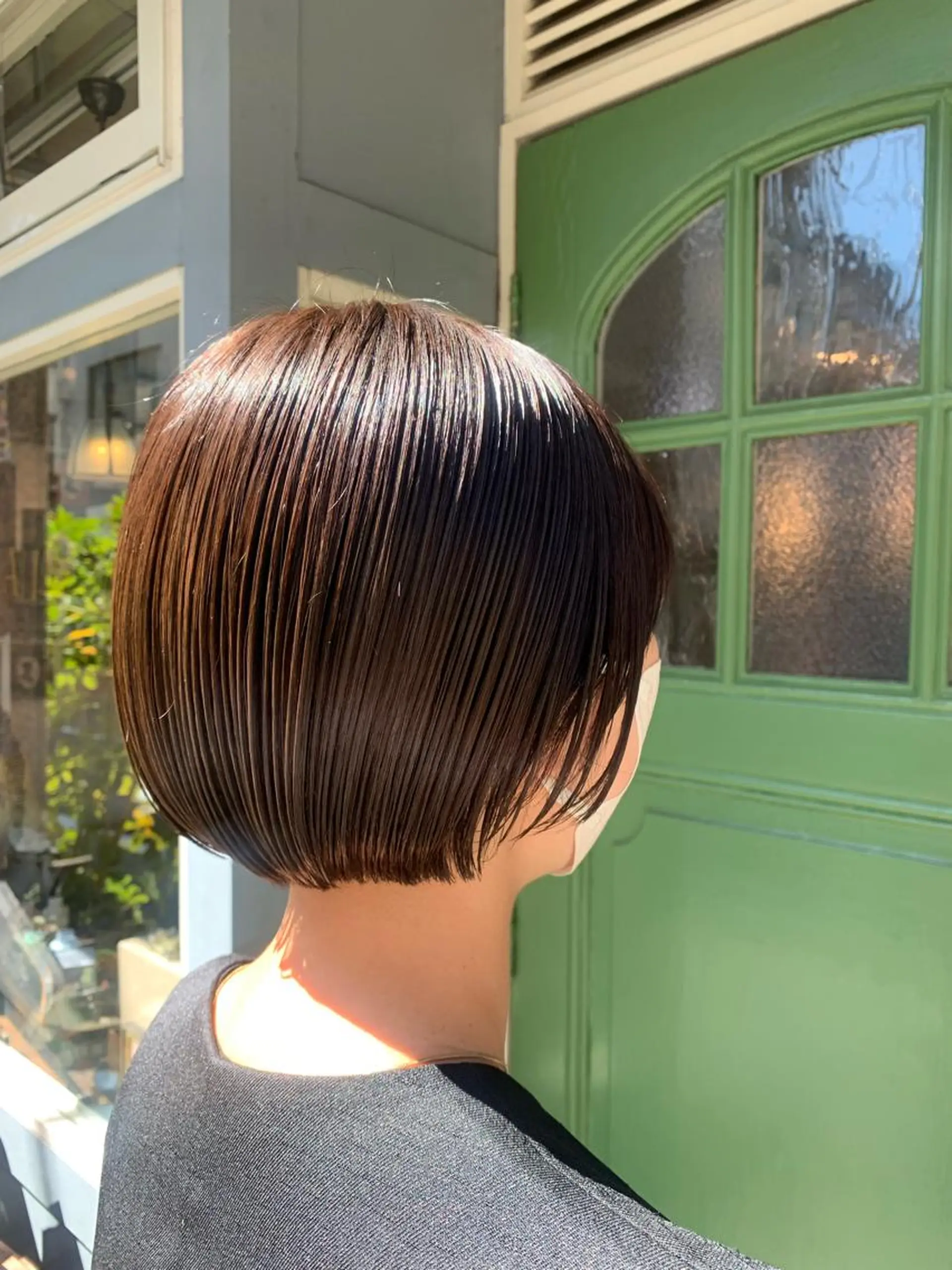 ショート カラー カット ヘアカラー トリートメント ヘッドスパ 清水千優/パーマ/透 明感カラー/メンズのヘアスタイル