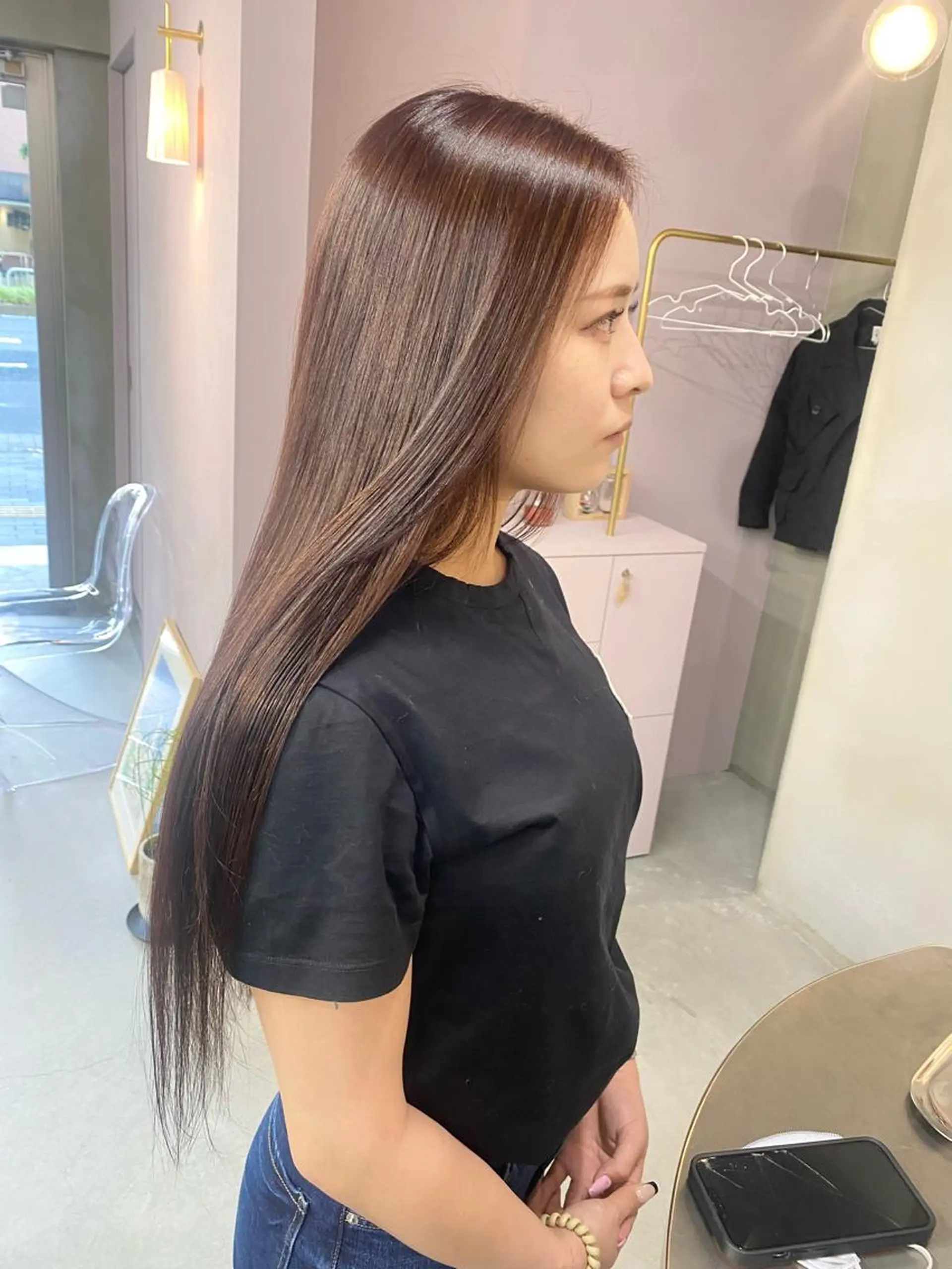 ロング カラー ヘアカラー トリートメント qulim所属・前橋 姫奈のヘアスタイル