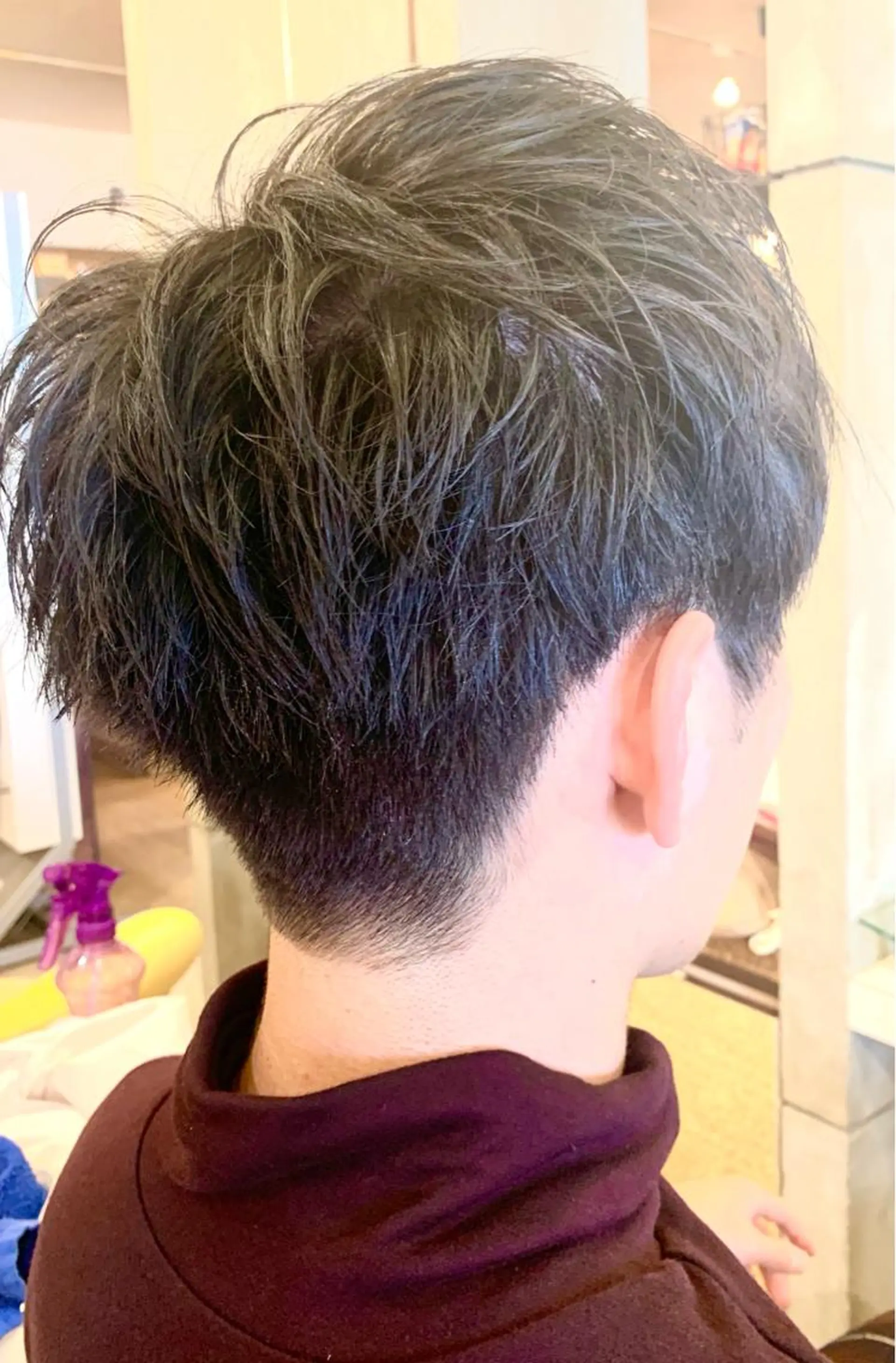 メンズ 加藤 実穂のヘアスタイル