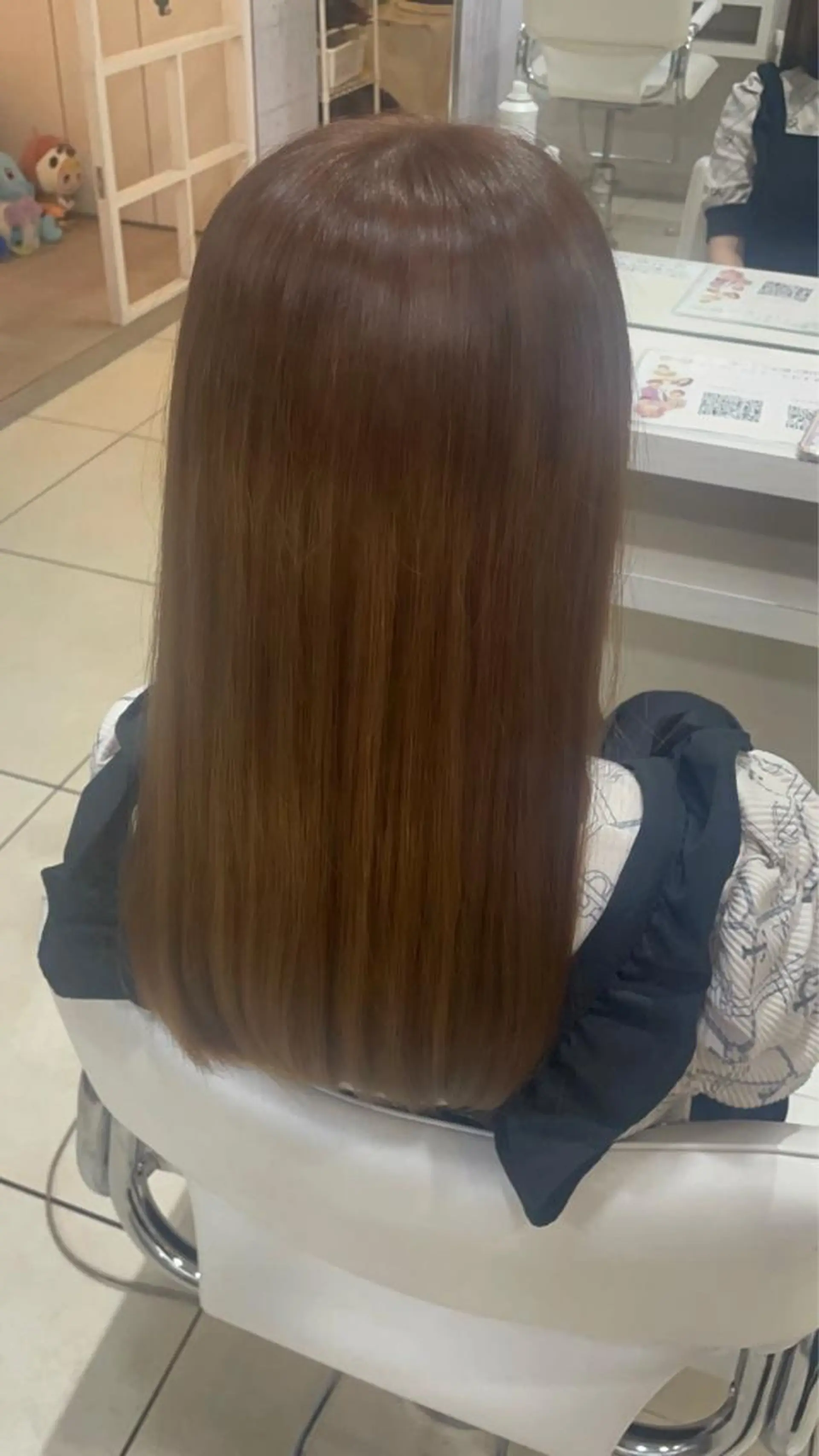 ロング ヘアカラー トリートメント 🌸暖色髪質改善 MEI🌸のヘアスタイル