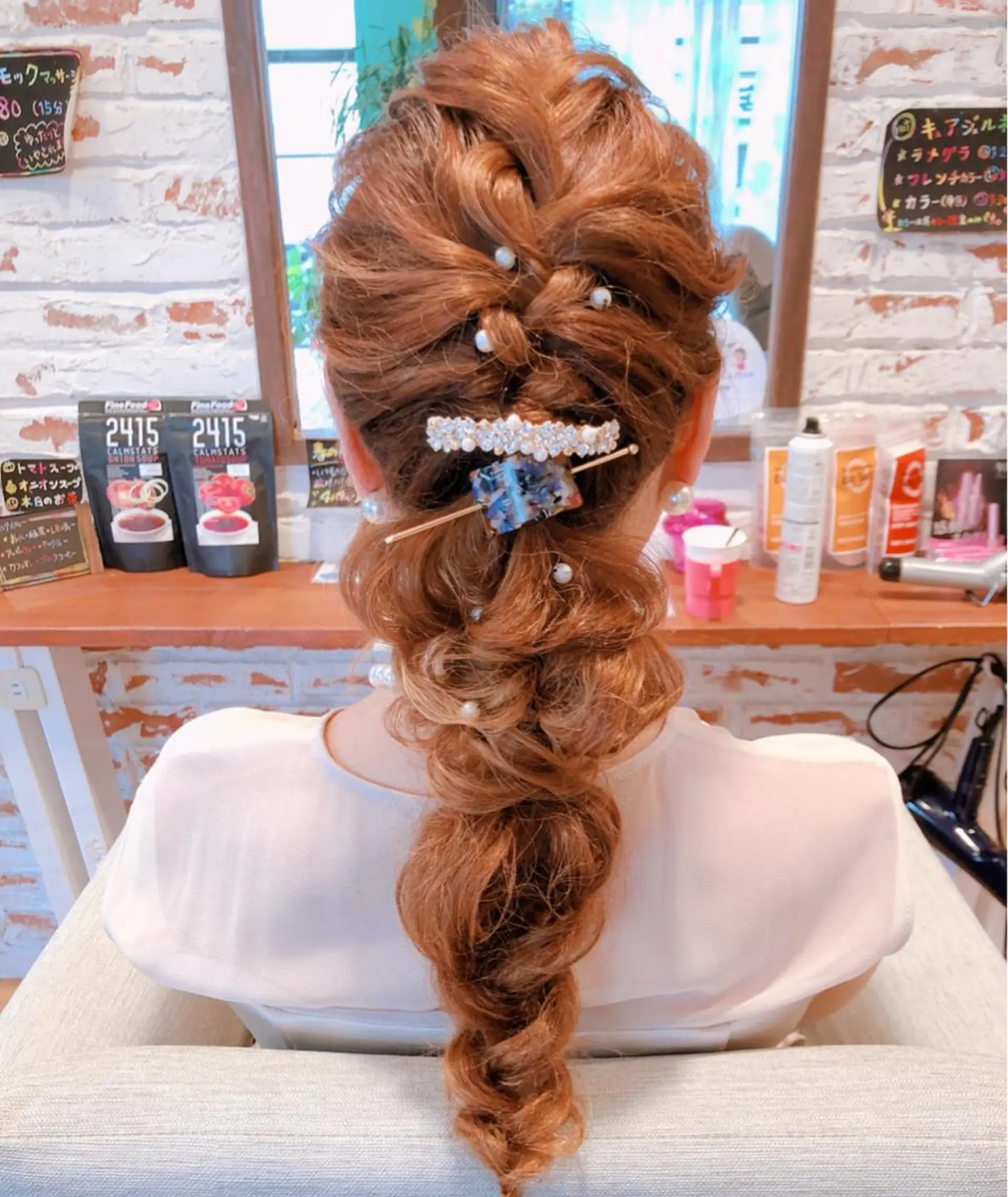 ロング ヘアセット YUSUKE ITOのヘアスタイル