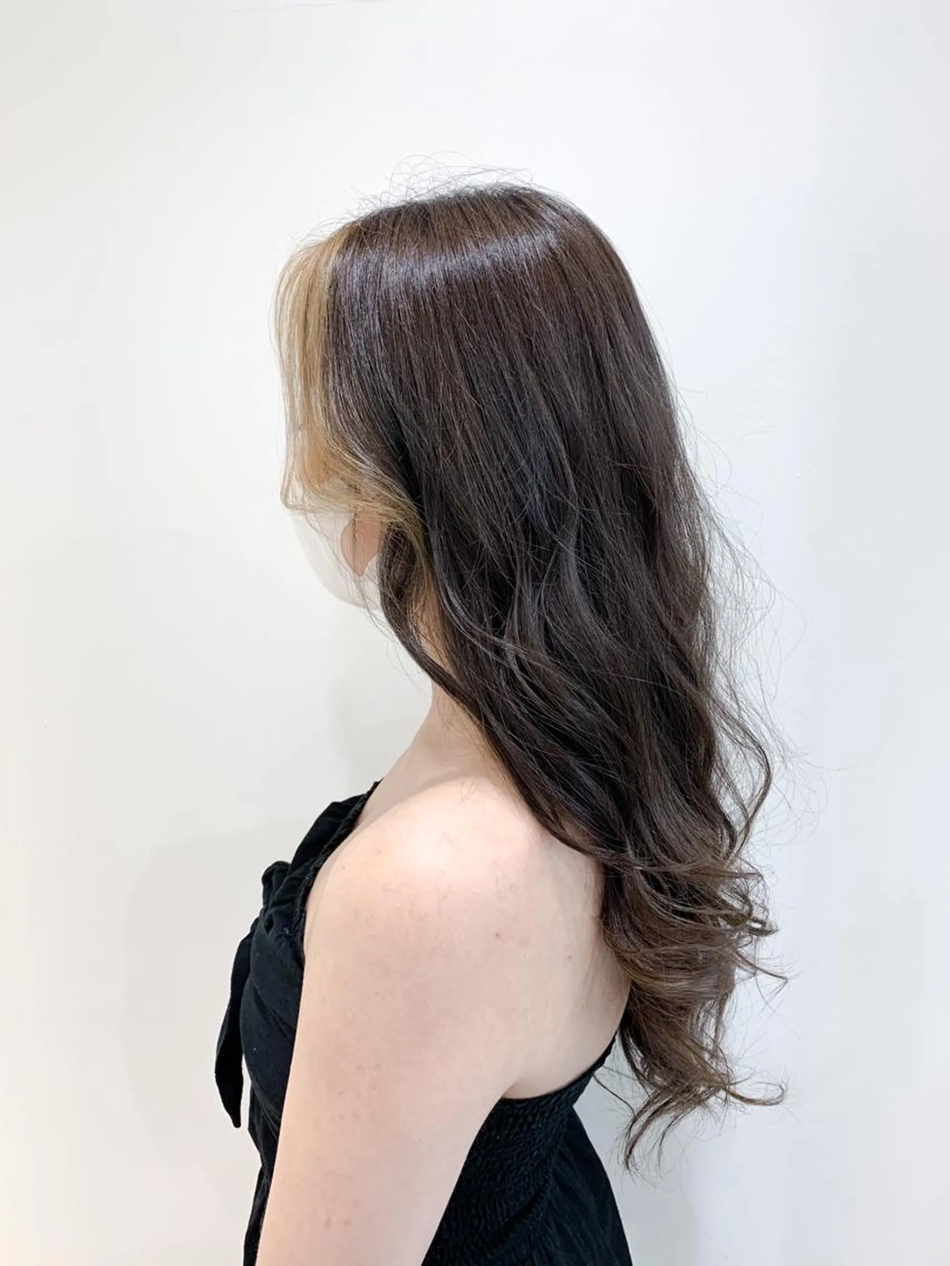 ロング カラー 縮毛矯正/髪質改善 /韓国風　山川春輝のヘアスタイル