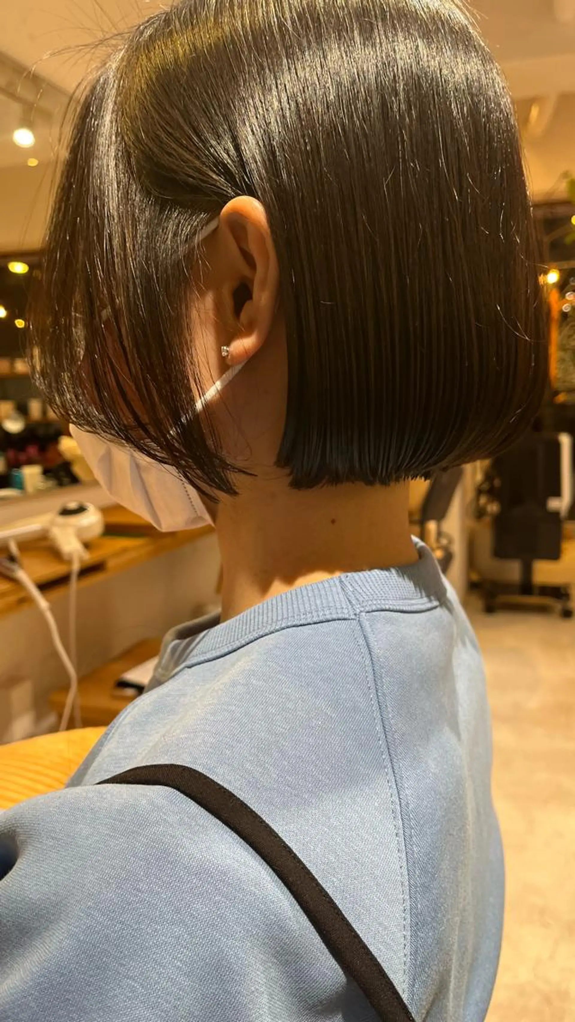 ショート ショートヘア 田中 鈴乃のヘアスタイル