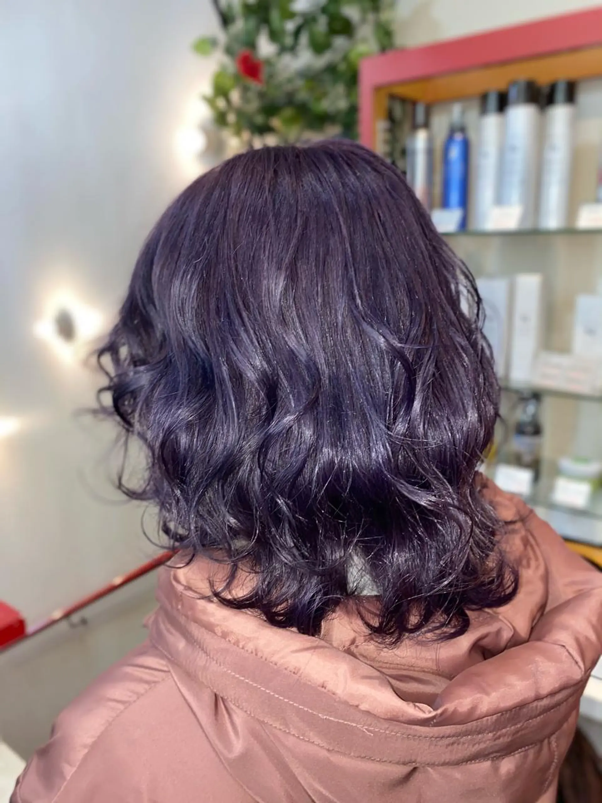 ミディアム ヘアカラー ゆぴ☾‪/推しカラー /ハイトーンのヘアスタイル