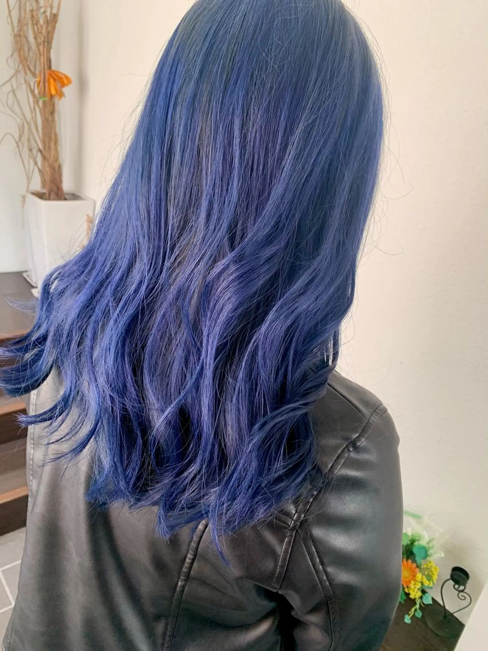 セミロング ヘアカラー トリートメント ブリーチ毛に縮毛矯正 ✨カラー✨山田 正幸のヘアスタイル