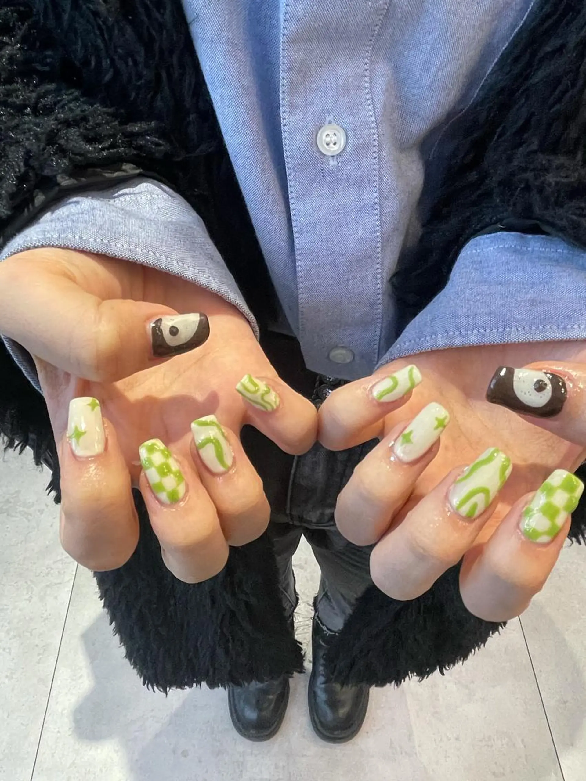 ネイル ハンドネイル hair&nail ☯️アイリ☯️のネイルデザイン