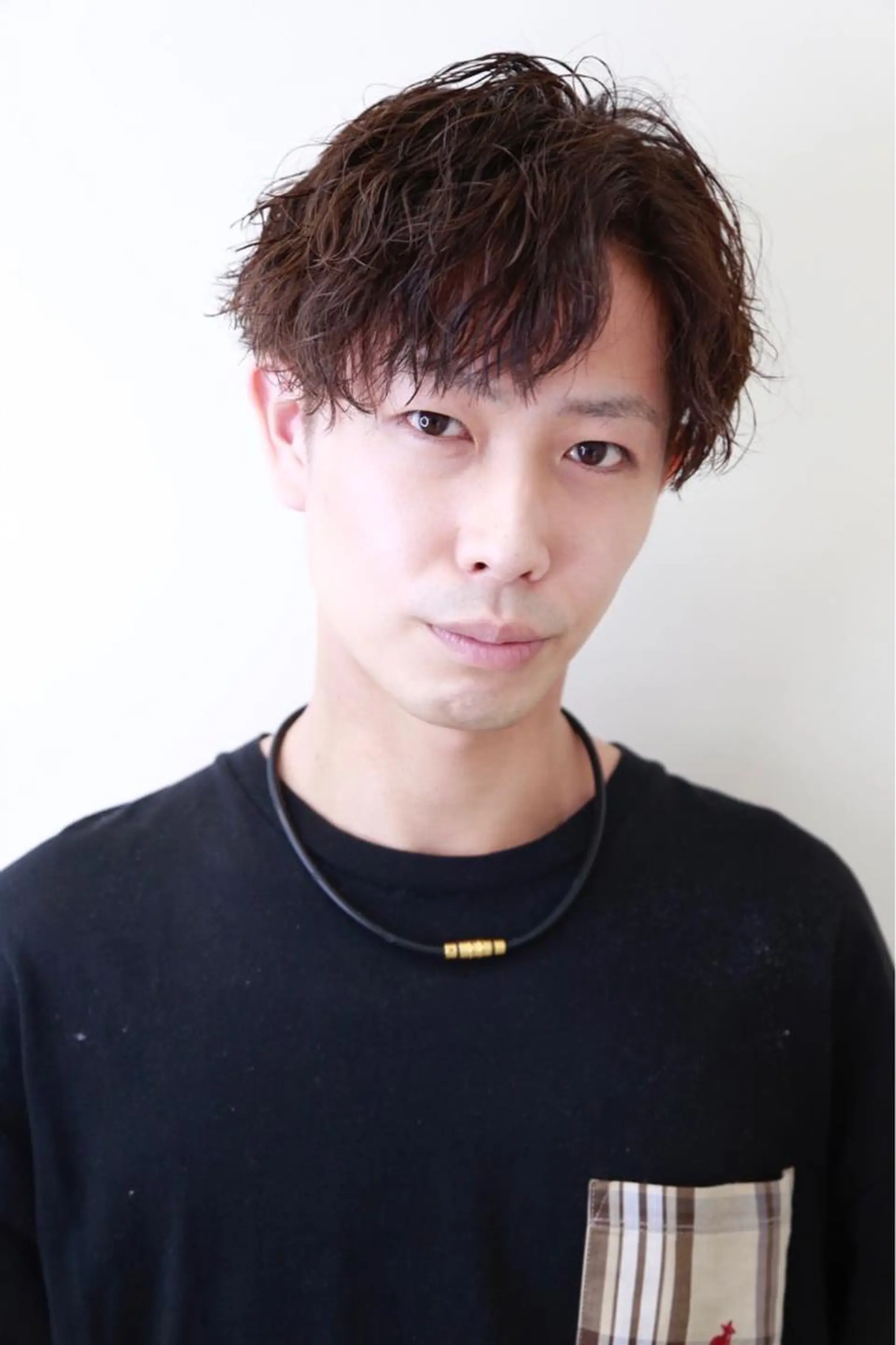 ショート パーマ メンズ メンズパーマ パーマ HAIRSILVA徳間店所属・石倉 真のヘアスタイル