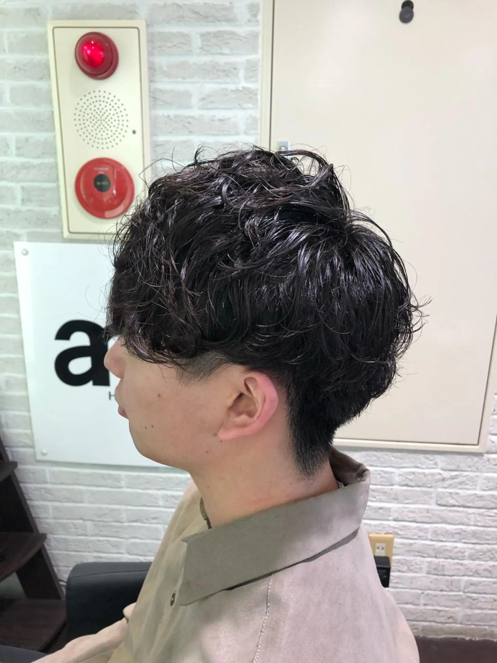 メンズ メンズパーマ カット パーマ 西山 恵太郎のヘアスタイル