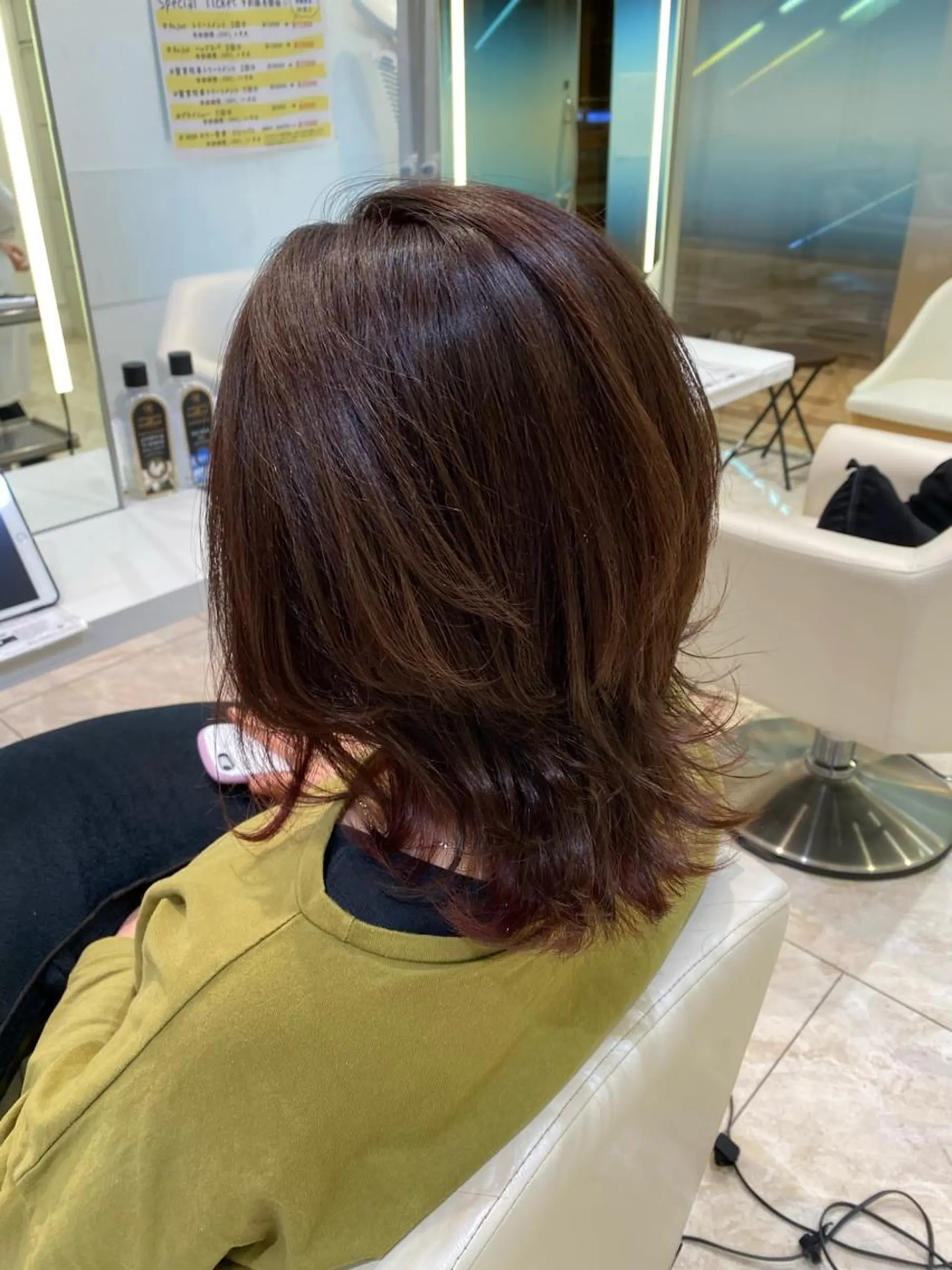 ミディアム カラー ナチュラル艶カラー 🤎maoのヘアスタイル