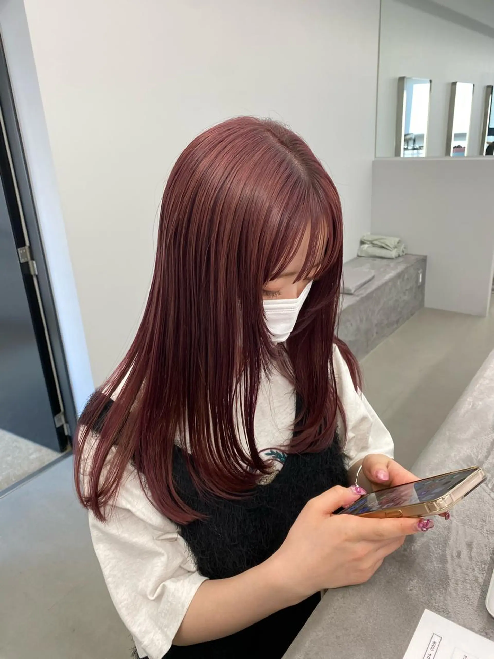 ロング ヘアカラー トリートメント ROCCO3rd / りんなのヘアスタイル